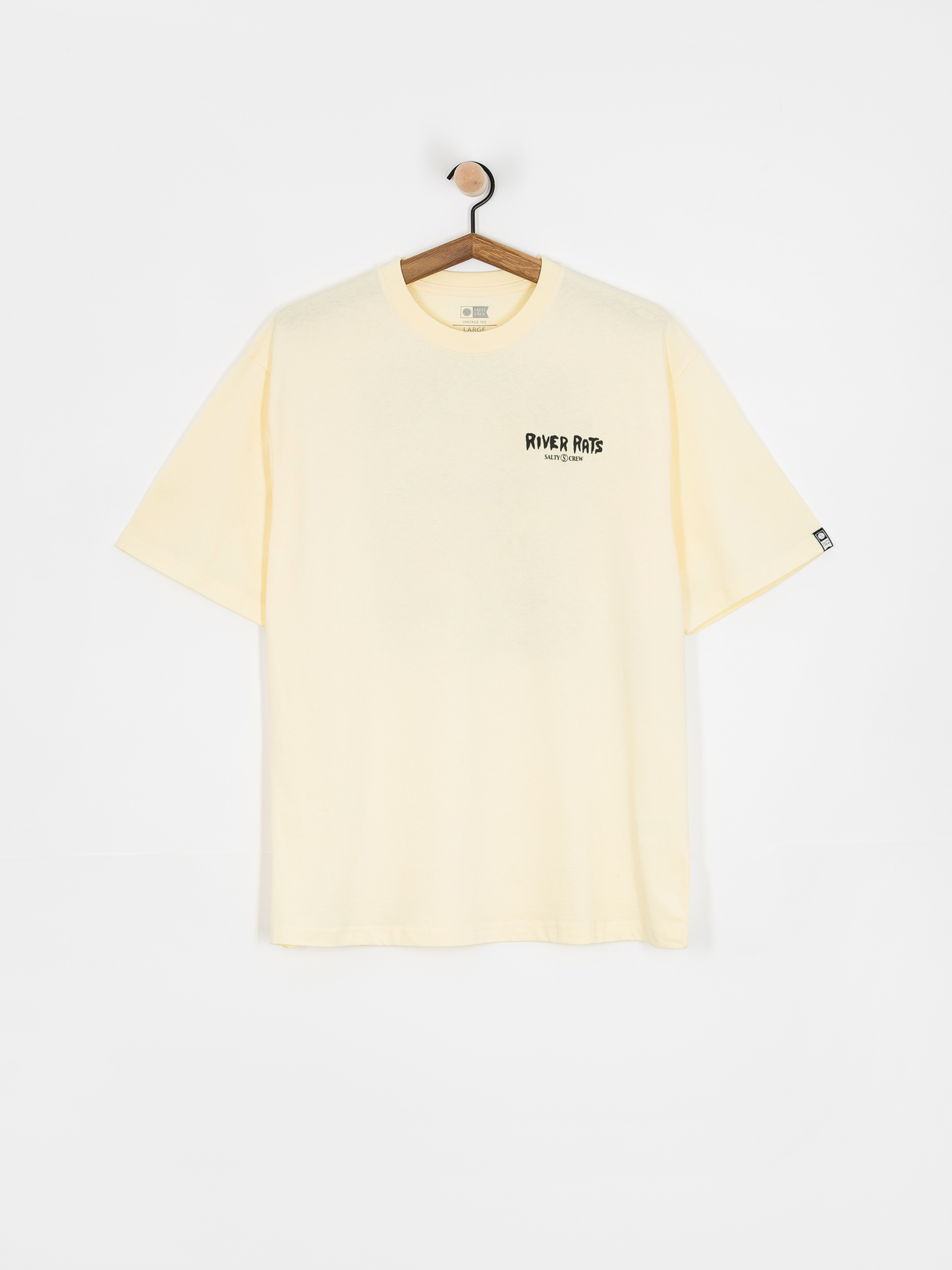 Tricou Salty Crew River Rats (transparent yellow)