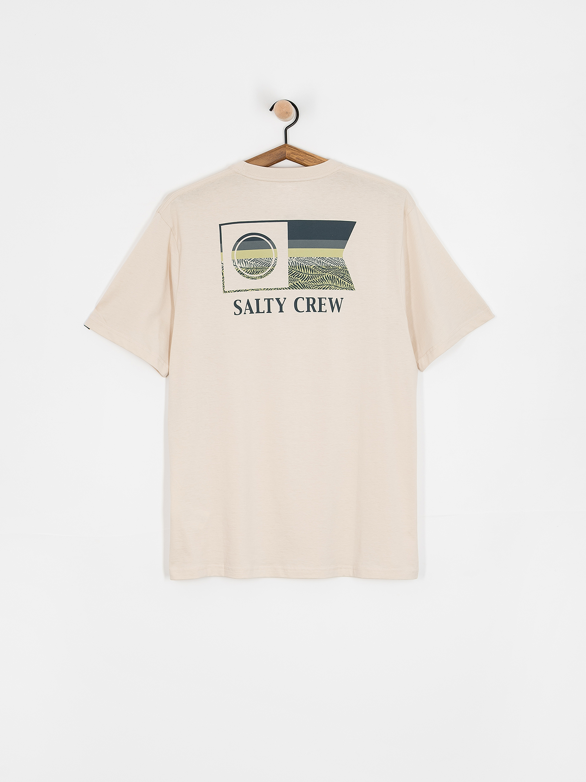 Tricou Salty Crew Flagship Fill (moonbeam)