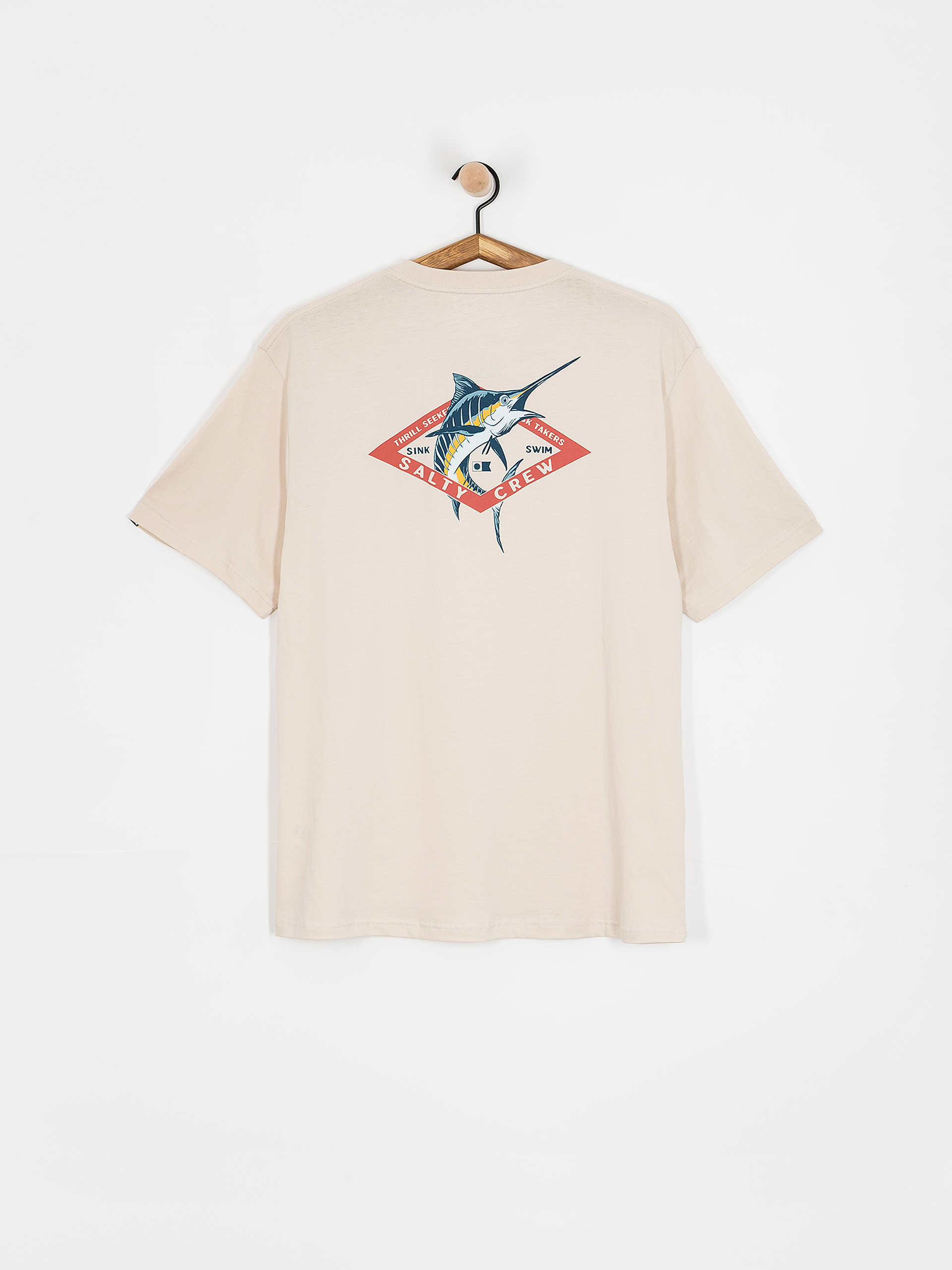Tricou Salty Crew Diamond Marlin (moonbeam)