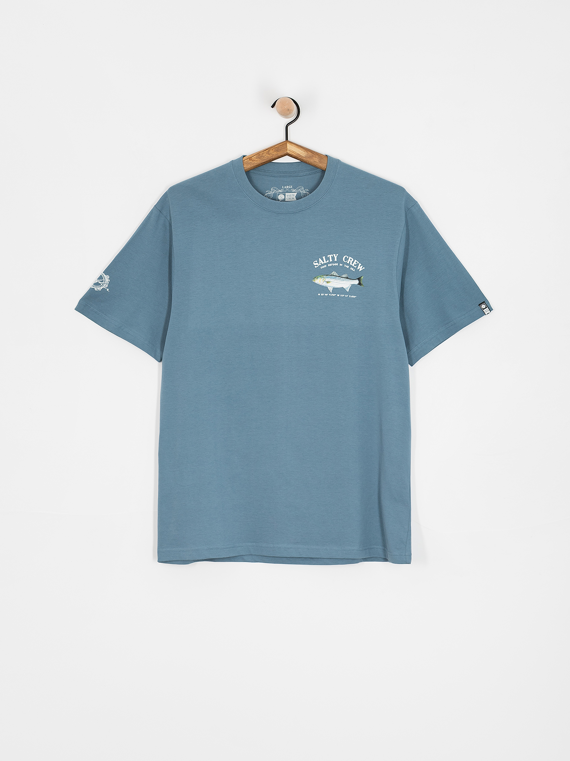 Tricou Salty Crew Striper (slate)