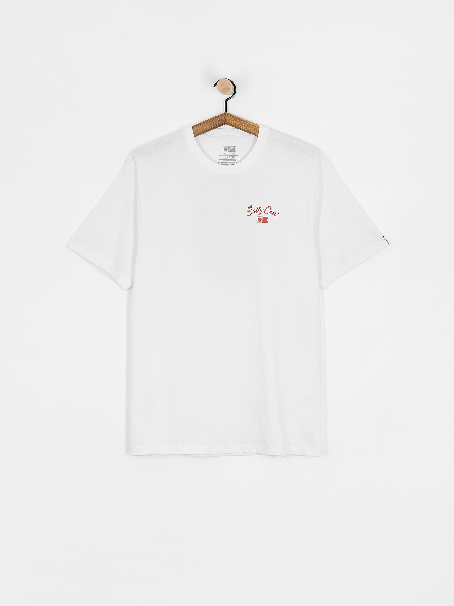 Tricou Salty Crew Red Fish Classic (white)