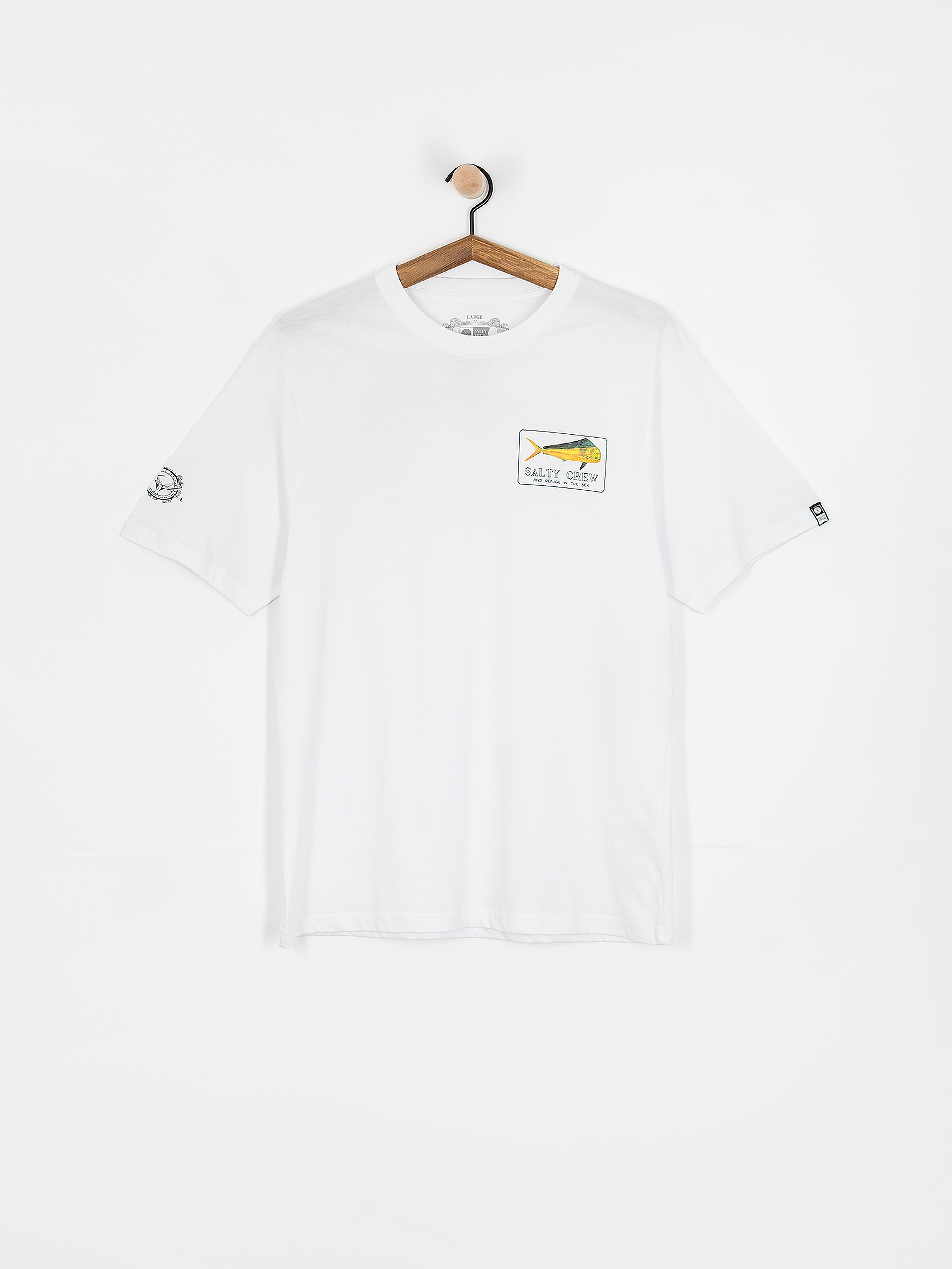 Tricou Salty Crew Golden Mahi Premium (white)