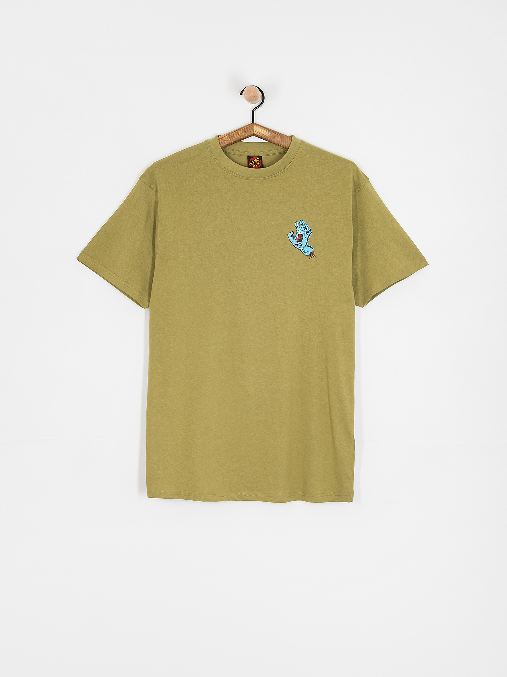 Tricou Santa Cruz Screaming Hand Chest (iguana)