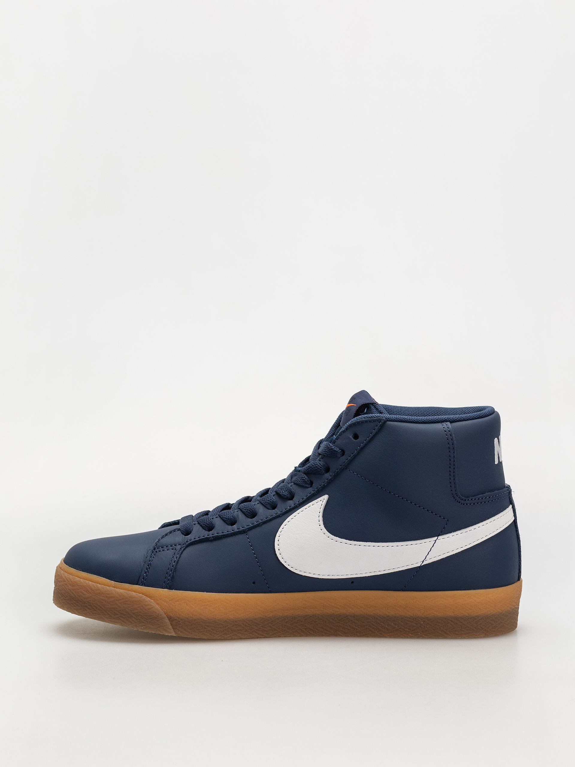 Pantofi Nike SB Zoom Blazer Mid Iso (navy/white navy gum light brown)