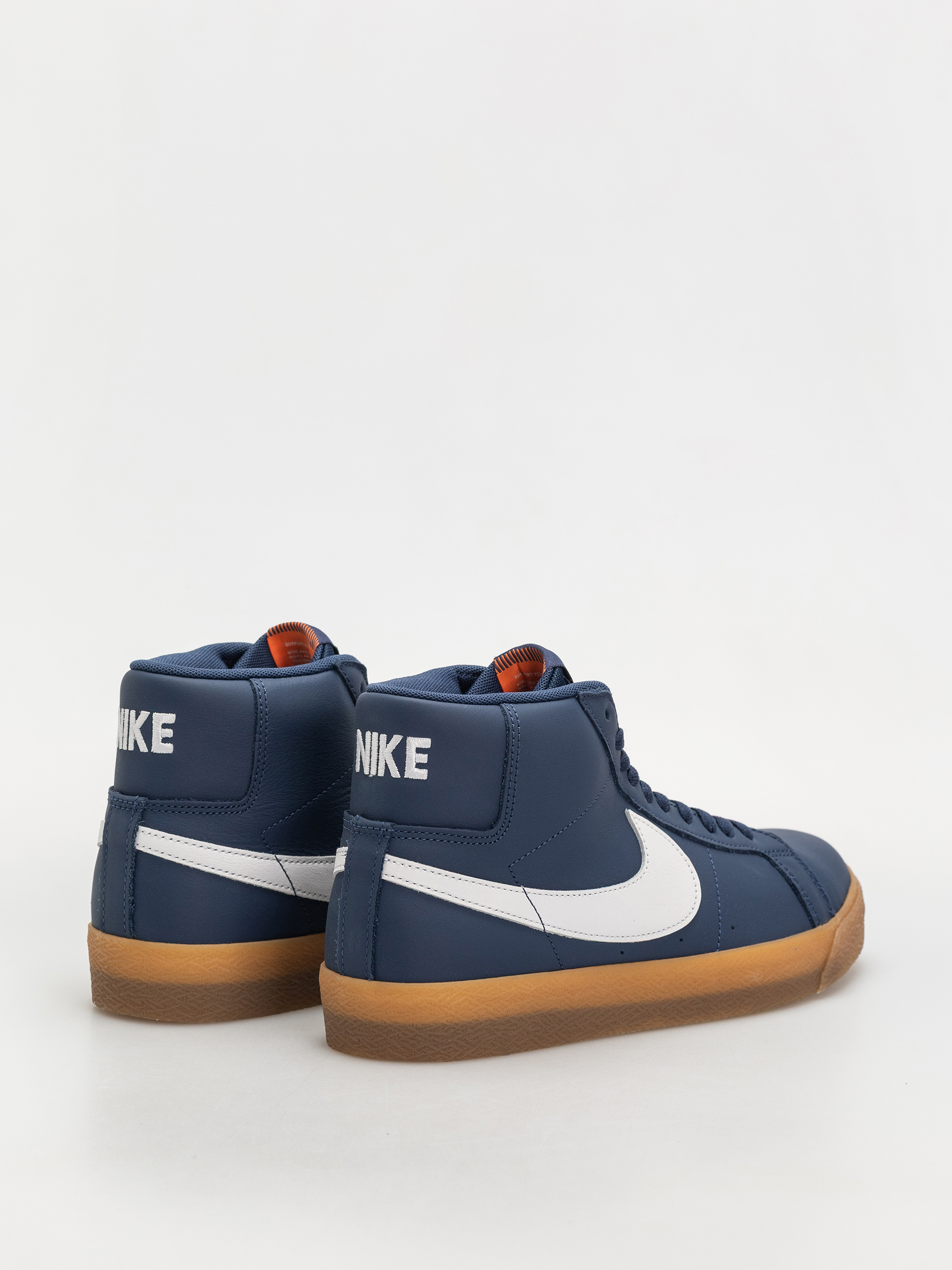 Pantofi Nike SB Zoom Blazer Mid Iso (navy/white navy gum light brown)