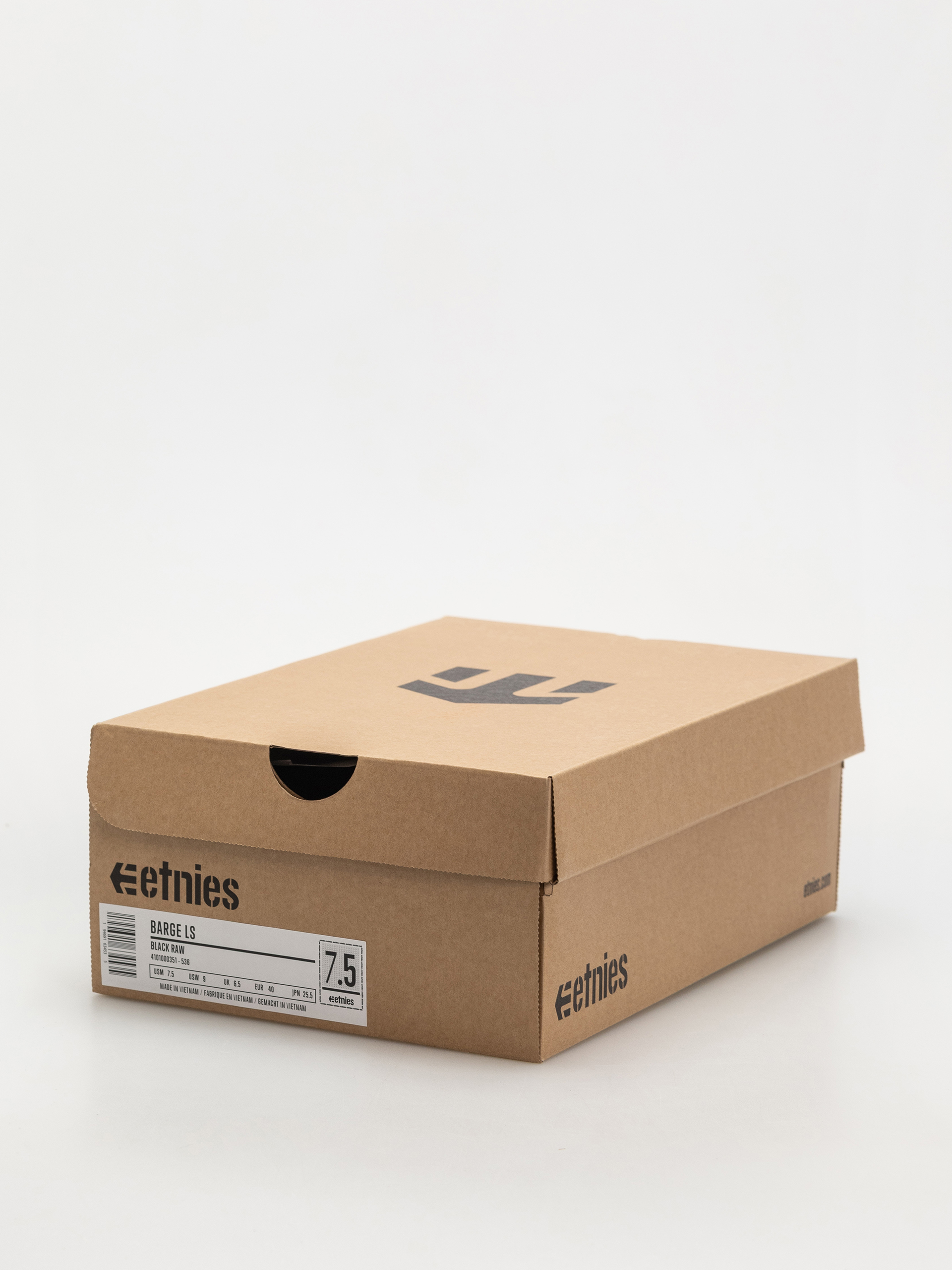 Pantofi Etnies Barge Ls (black raw)