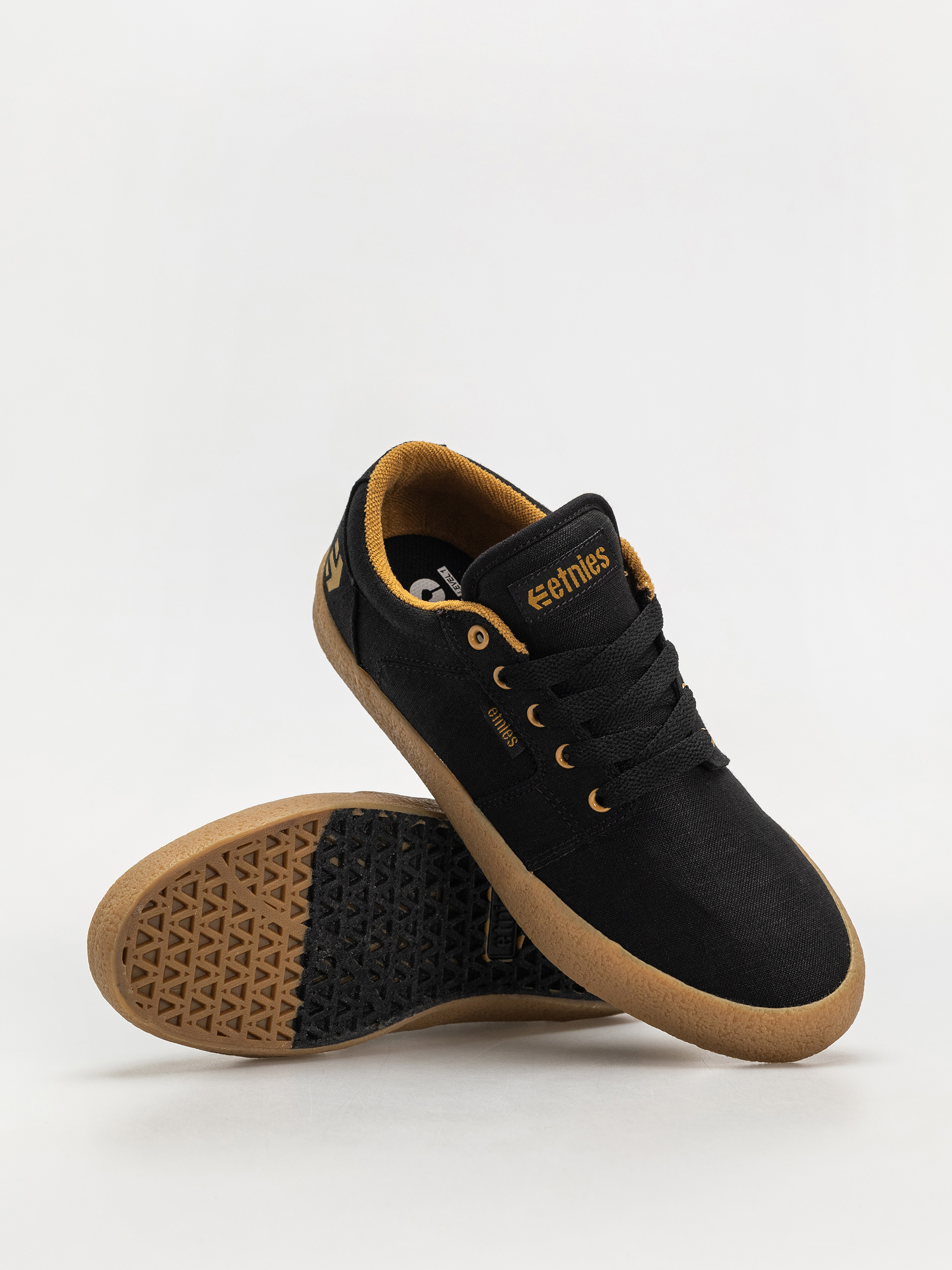 Pantofi Etnies Barge Ls (black raw)