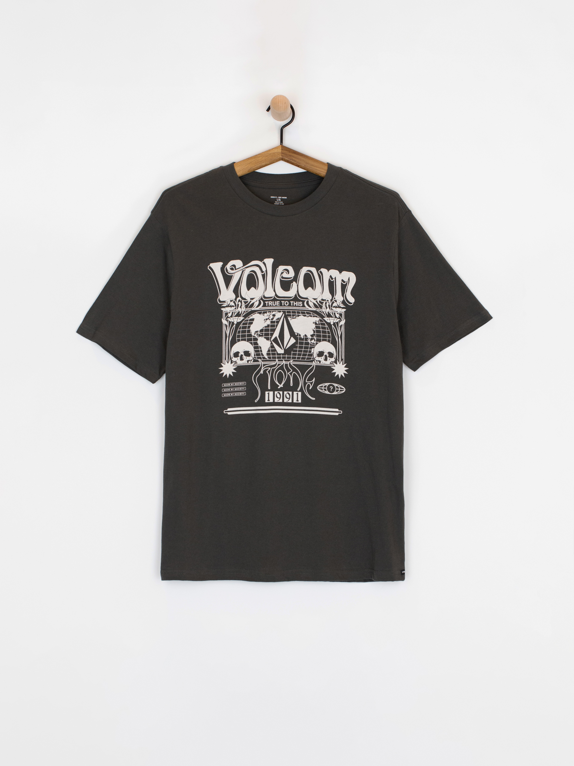 Tricou Volcom Worldly (stealth)