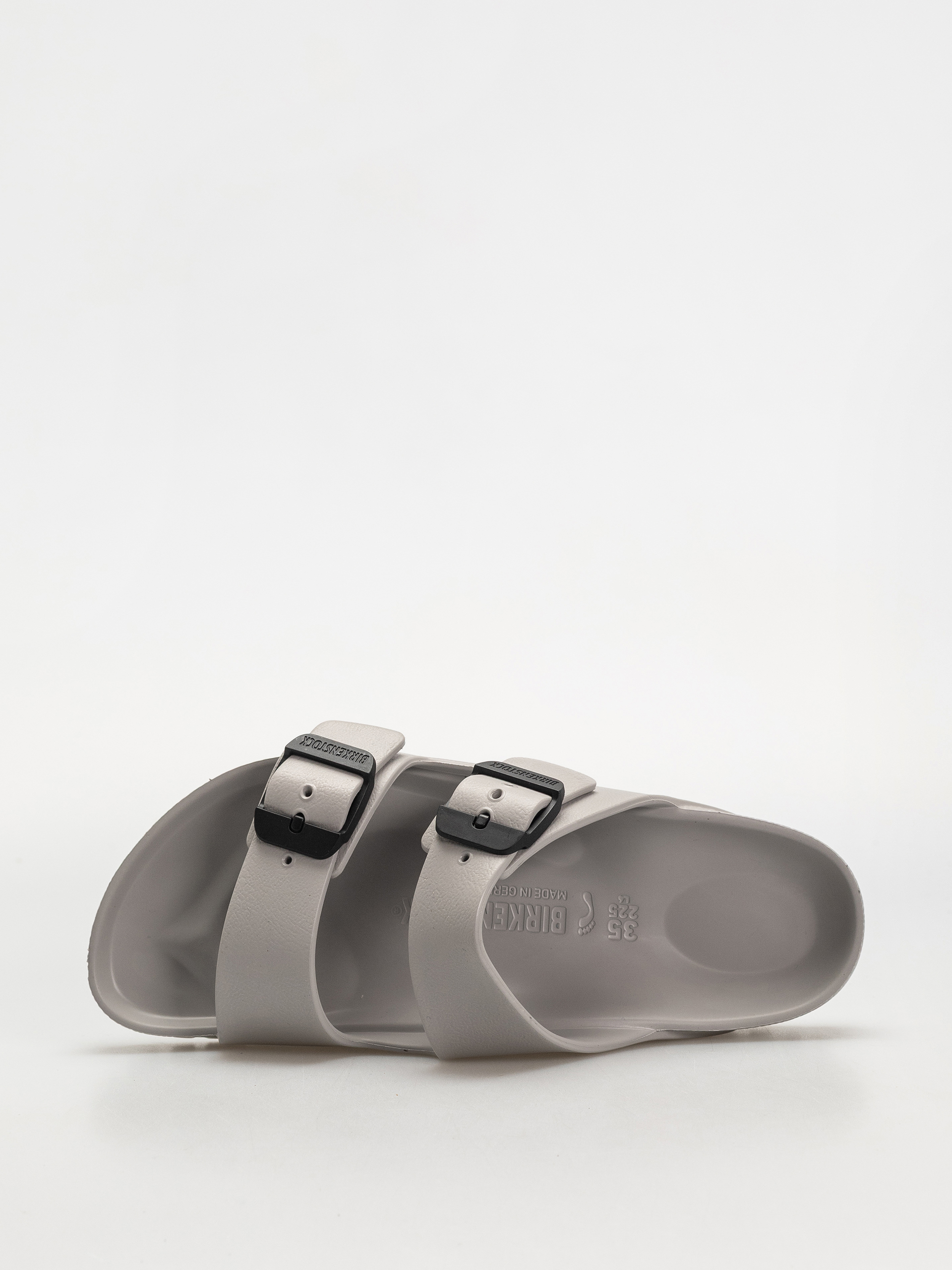 Șlapi Birkenstock Arizona Stealth Buckle EVA Narrow Wmn (stone coin/black)