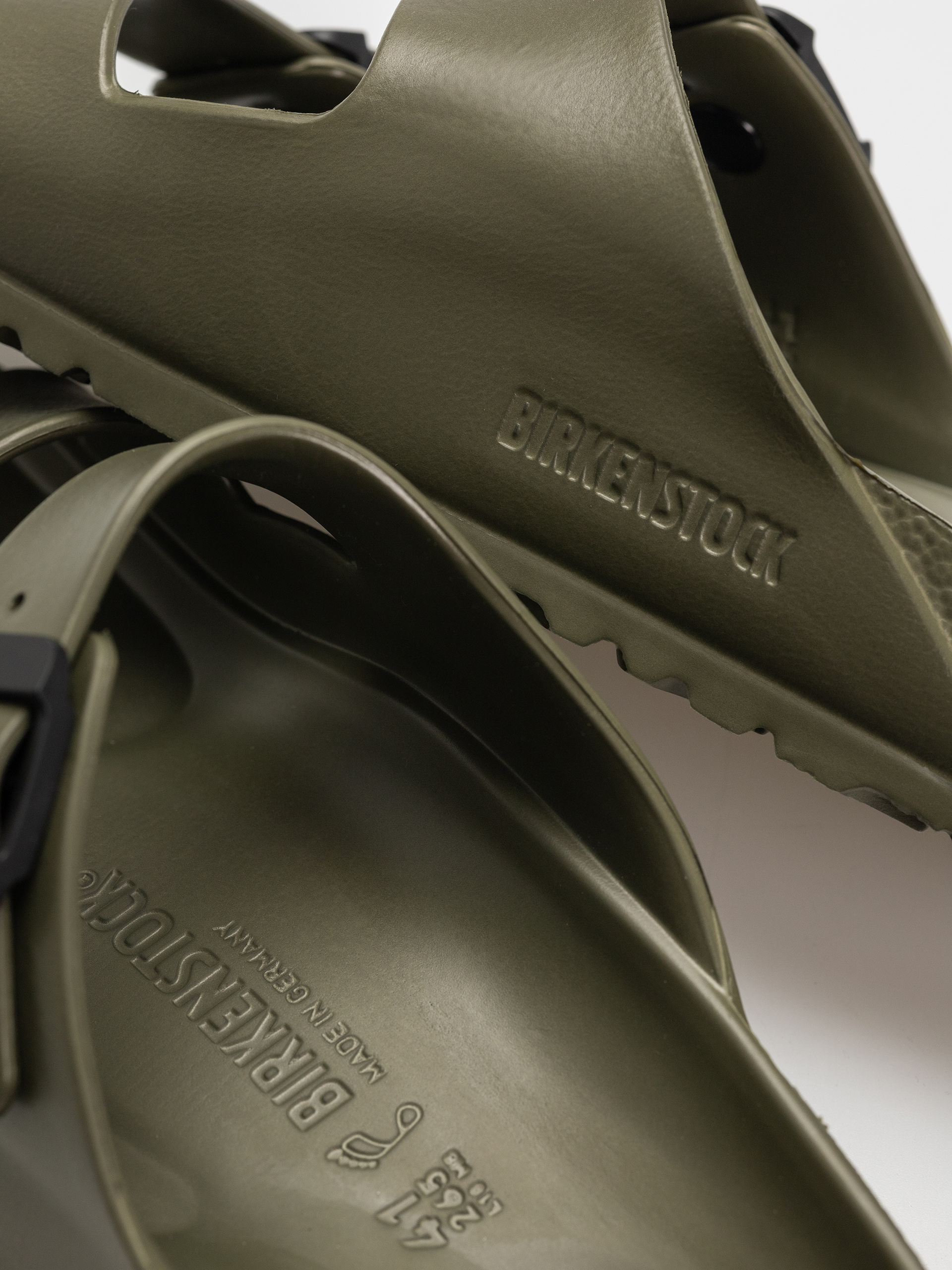 Șlapi Birkenstock Arizona Stealth Buckle EVA Regular (khaki/black)