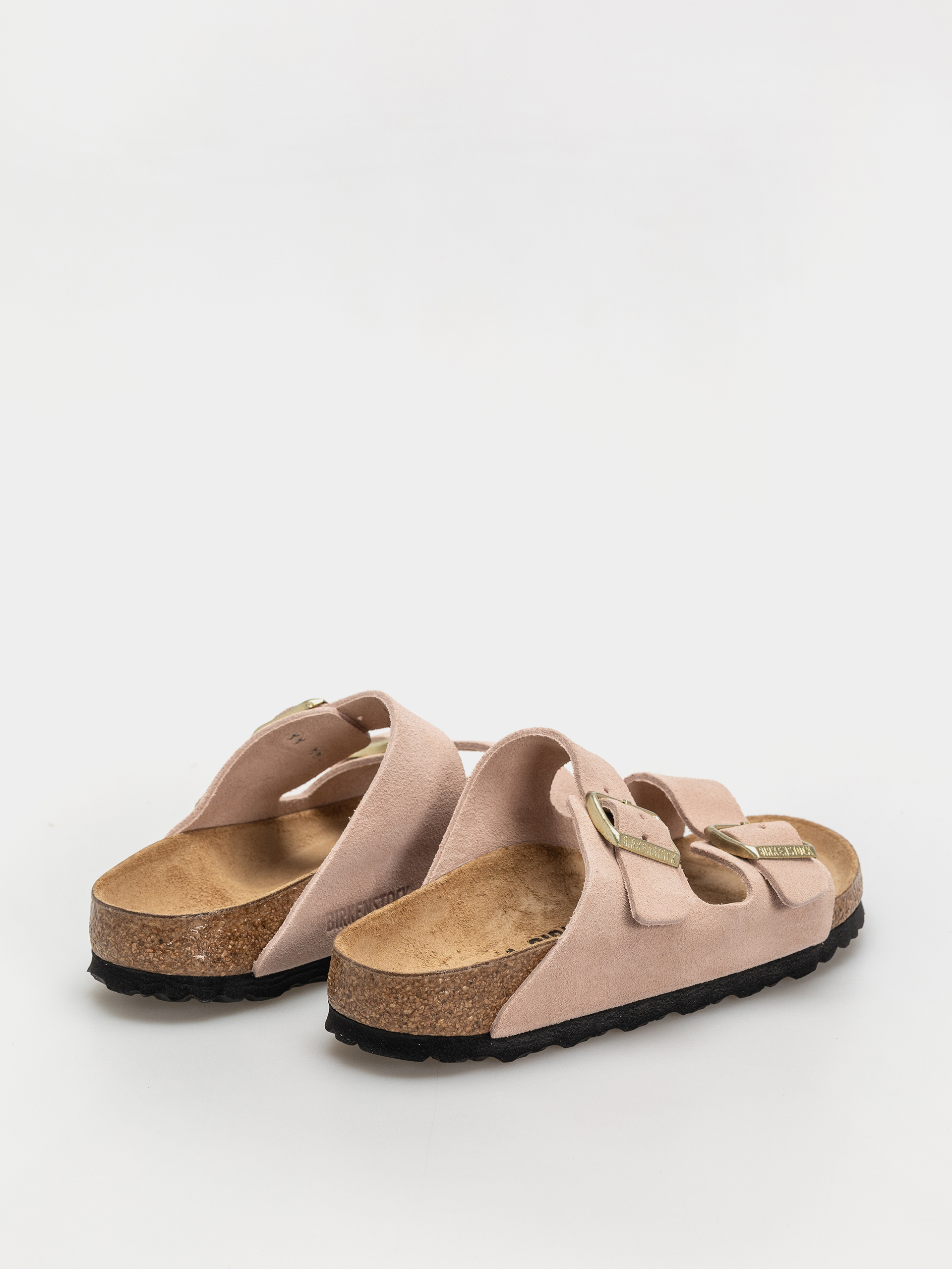 Șlapi Birkenstock Arizona Suede Leather Narrow Wmn (light rose)