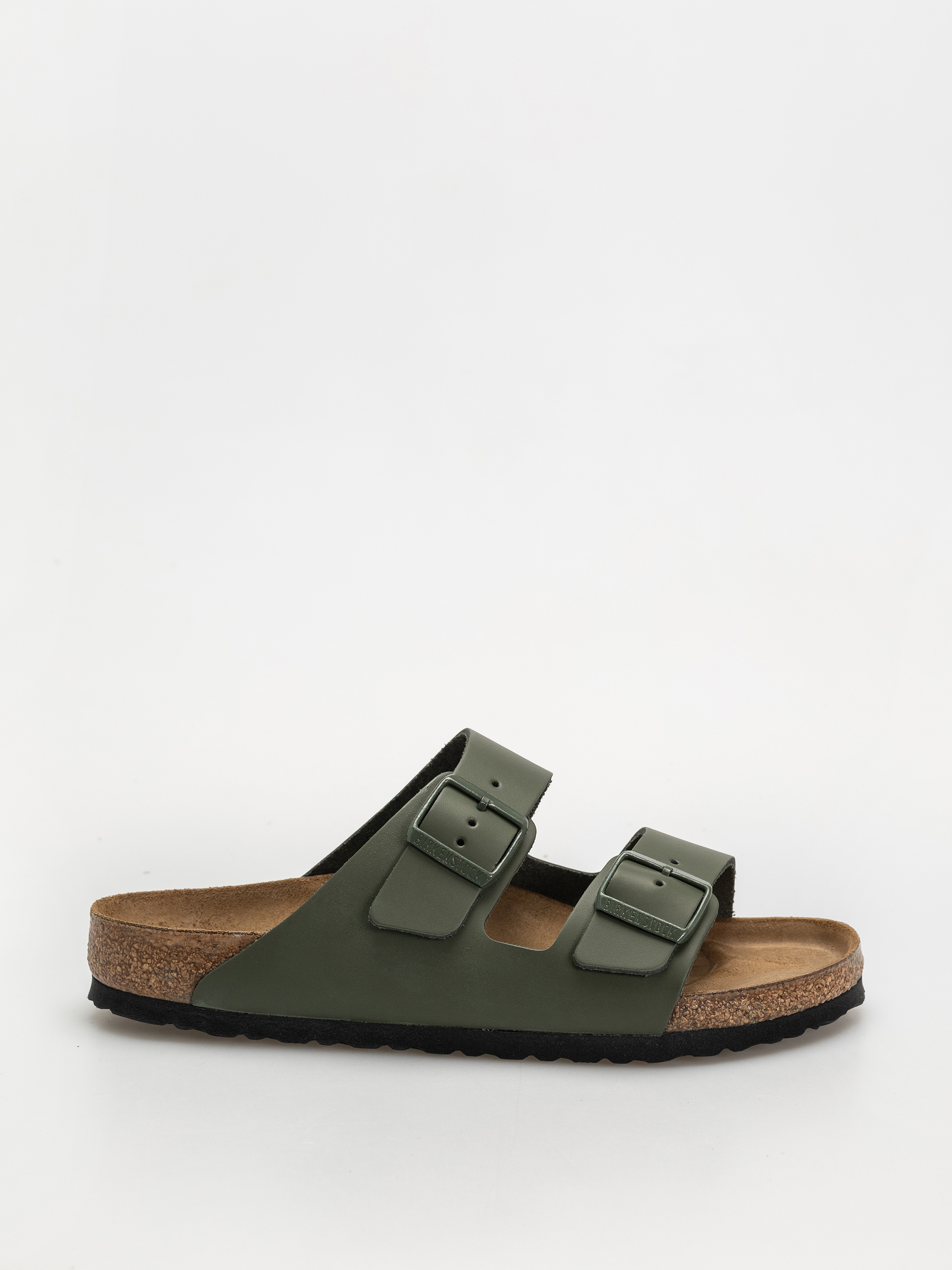 Șlapi Birkenstock Arizona Suede Leather Regular - maro (taupe)