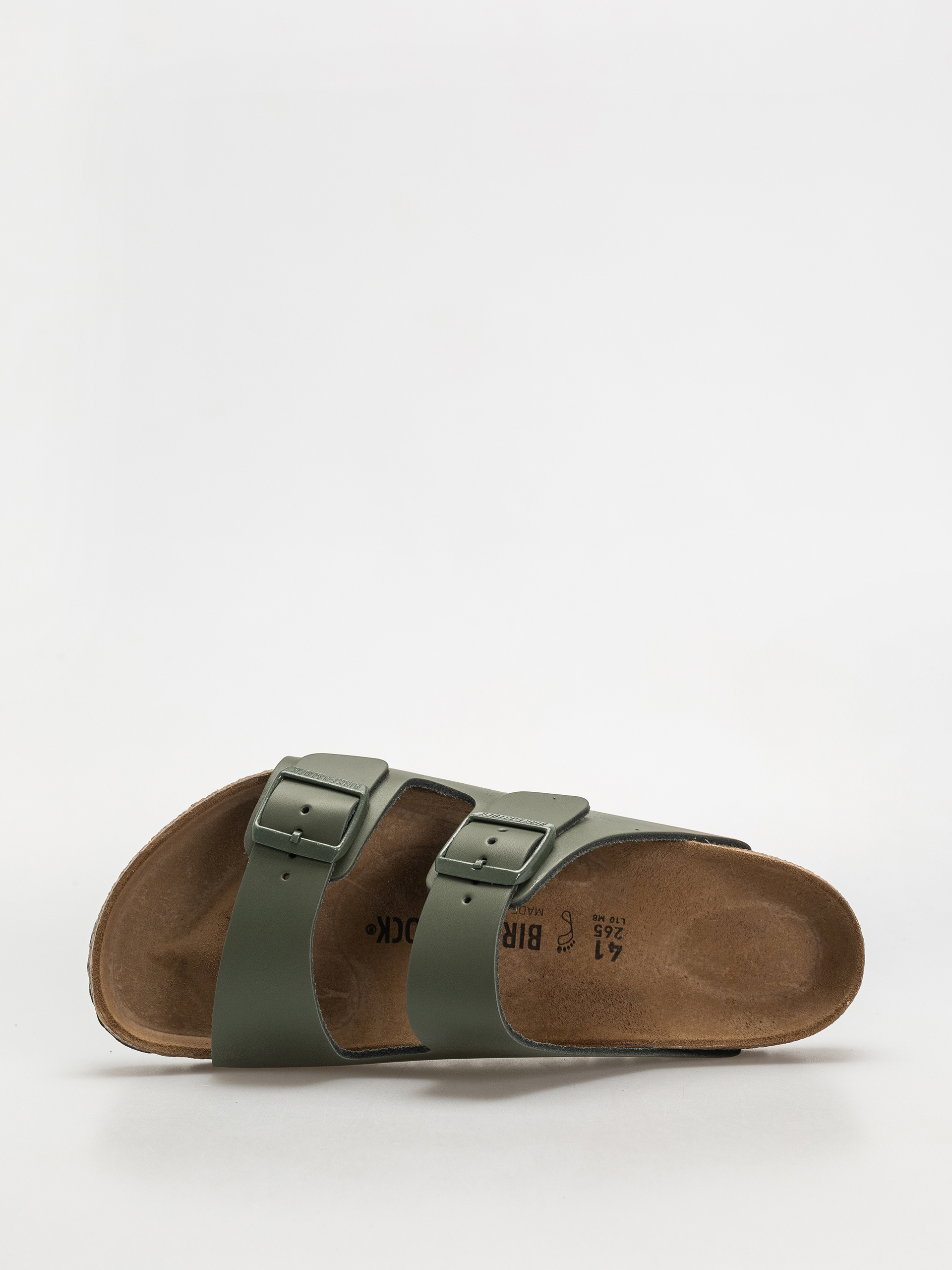 Șlapi Birkenstock Arizona Natural Leather Regular (thyme)