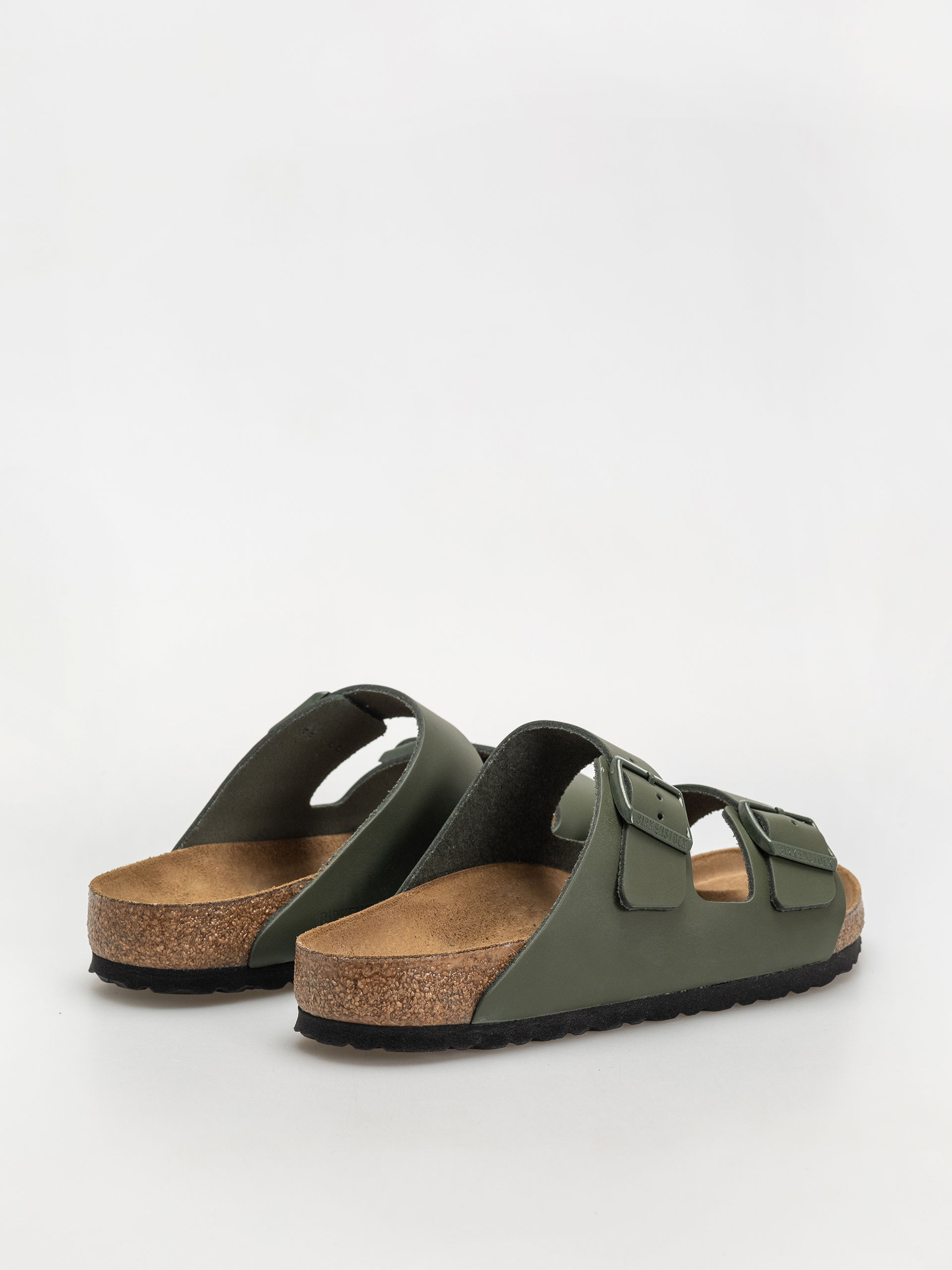 Șlapi Birkenstock Arizona Natural Leather Regular (thyme)