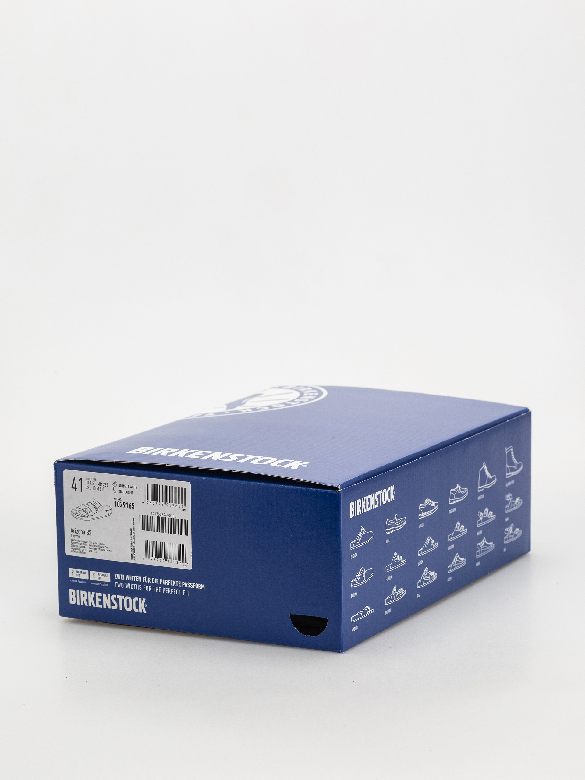 Șlapi Birkenstock Arizona Natural Leather Regular (thyme)