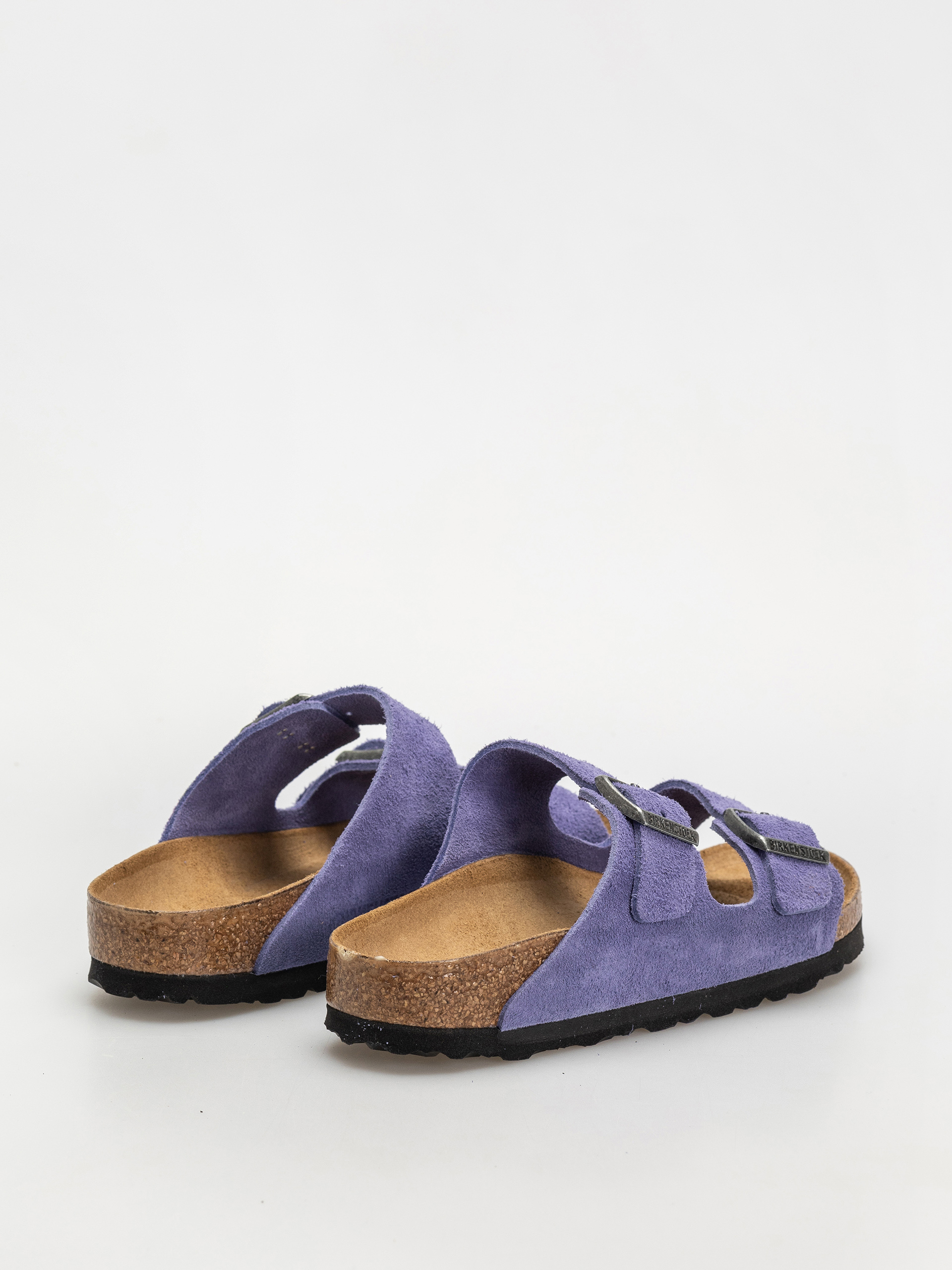 Șlapi Birkenstock Arizona Suede Leather Narrow Wmn (purple dusk)