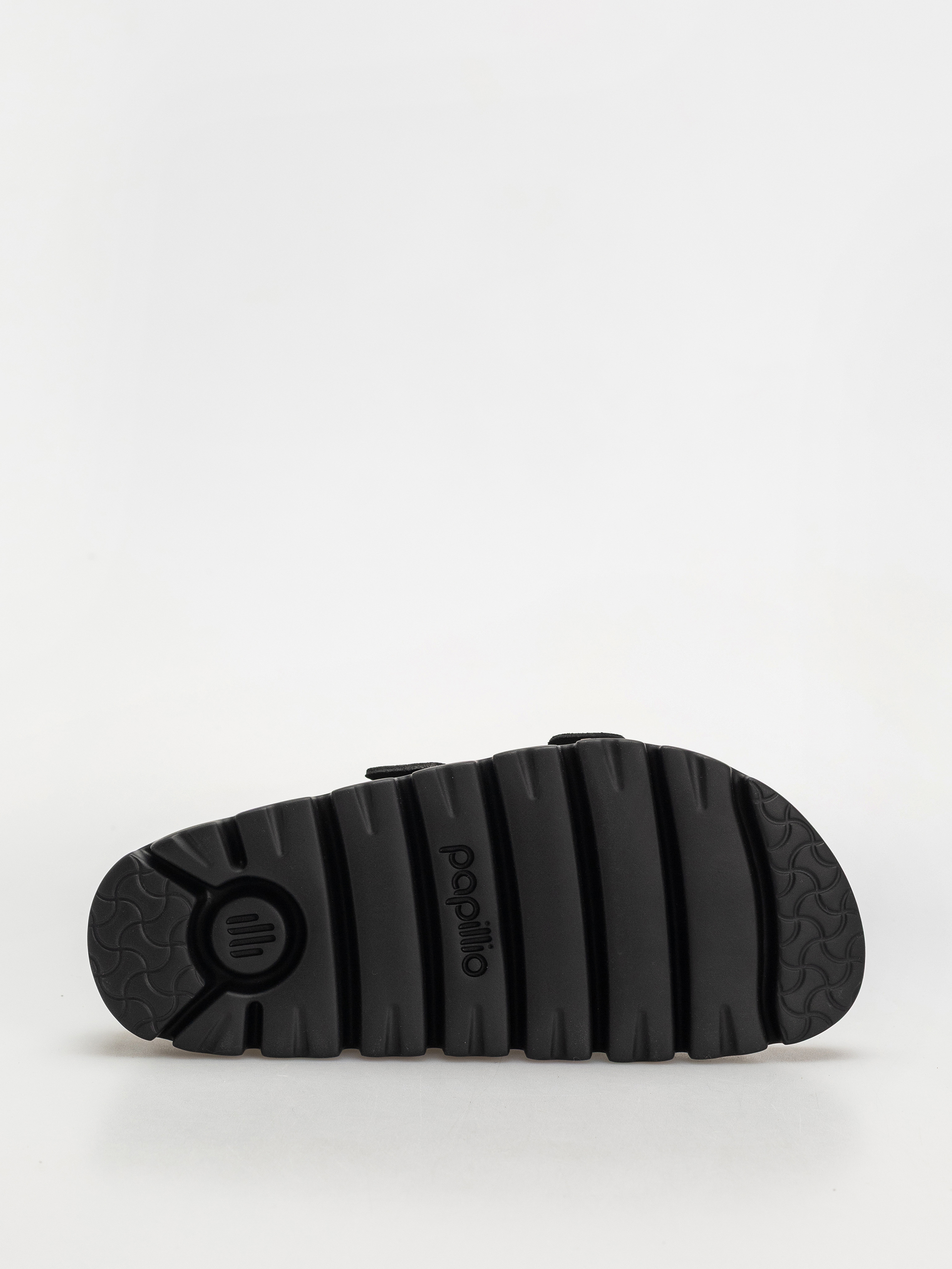 Șlapi Birkenstock Arizona Chunky Suede Narrow Wmn (black/black)