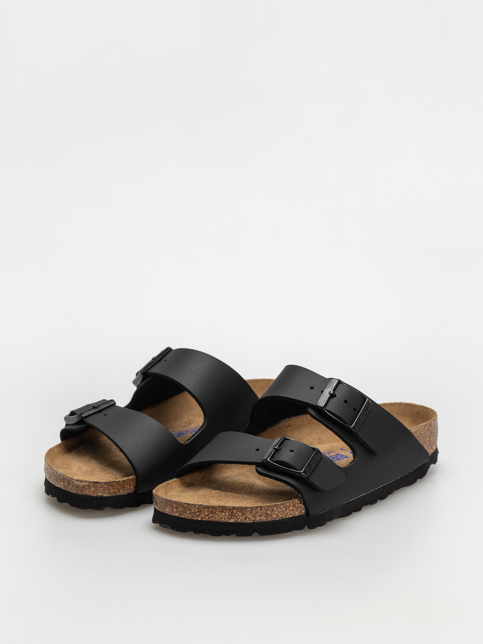 Șlapi Birkenstock Arizona Sfb Briko Flor Narrow Wmn (black)
