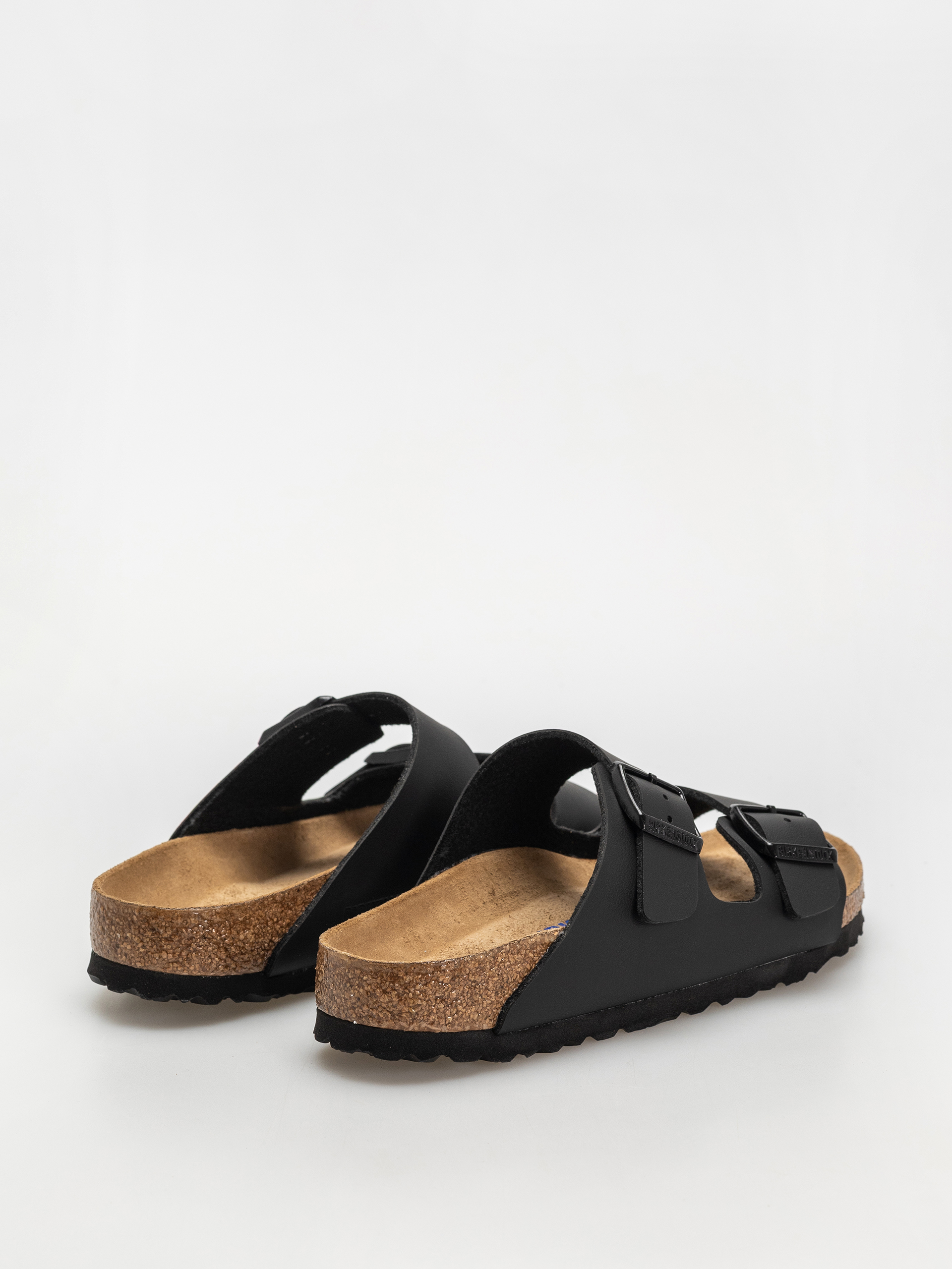 Șlapi Birkenstock Arizona Sfb Briko Flor Narrow Wmn (black)