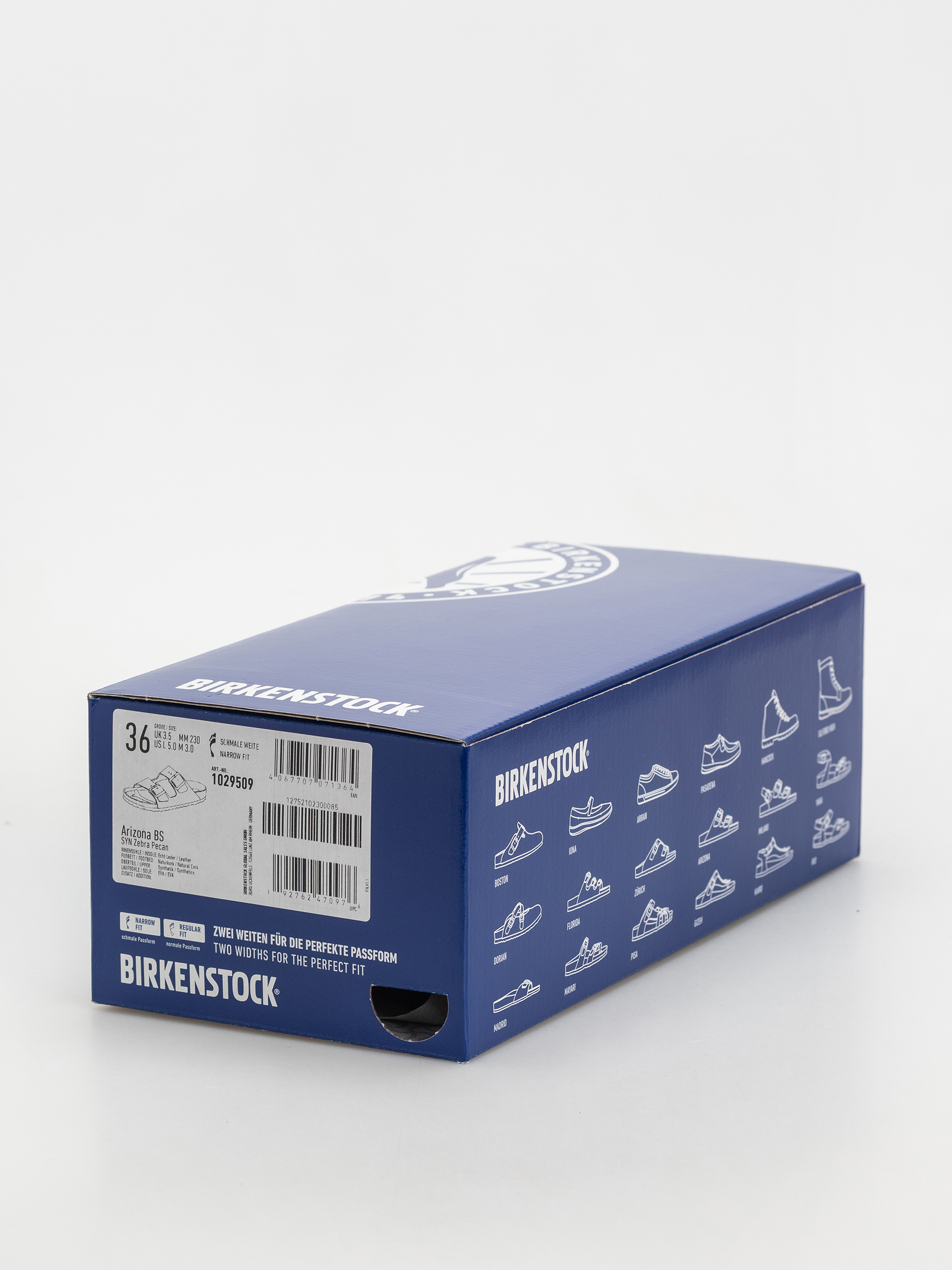 Șlapi Birkenstock Arizona Animal Print Narrow Wmn (zebra pecan)