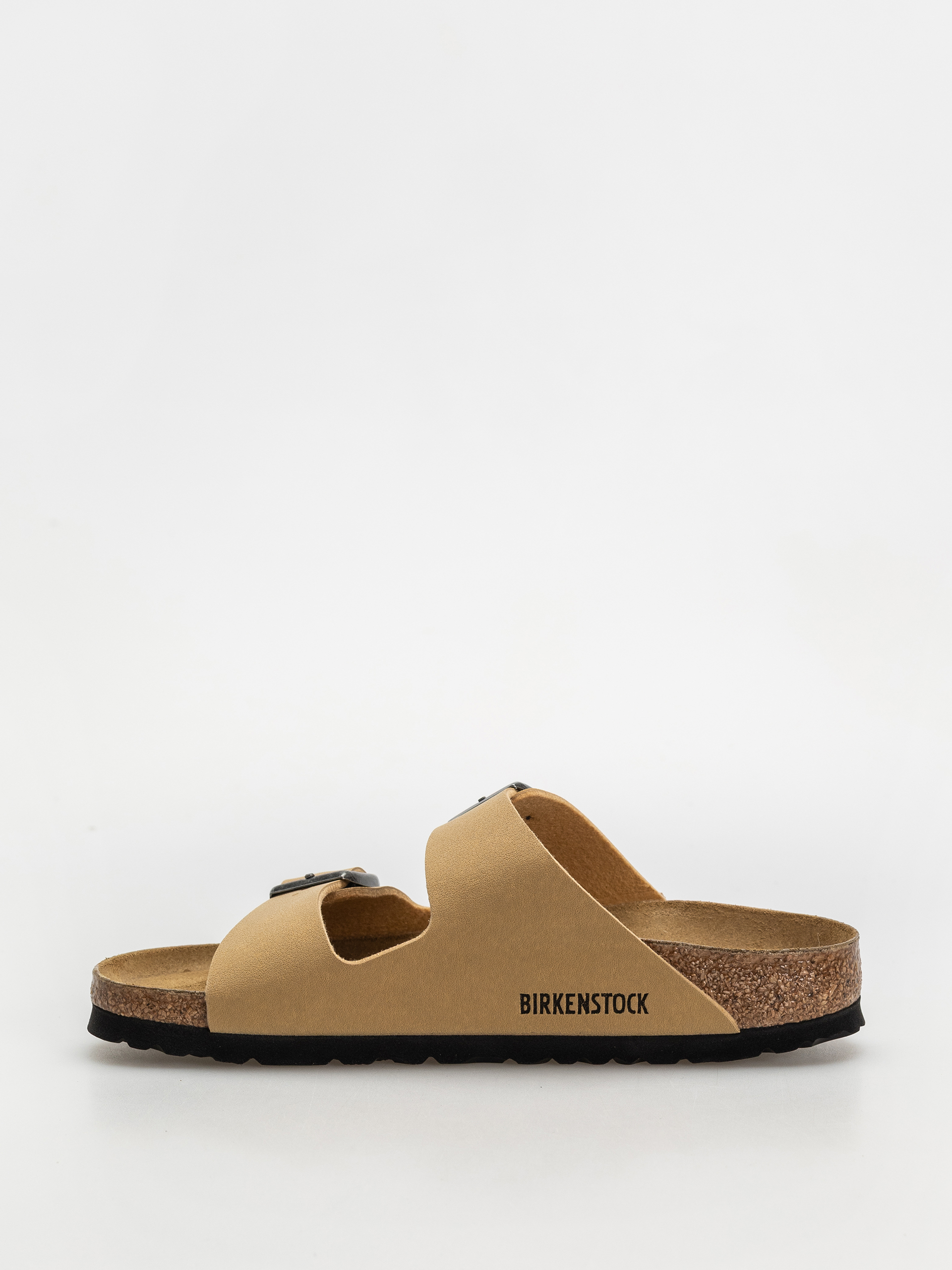 Șlapi Birkenstock Arizona Birkibuc Narrow Wmn (latte cream)
