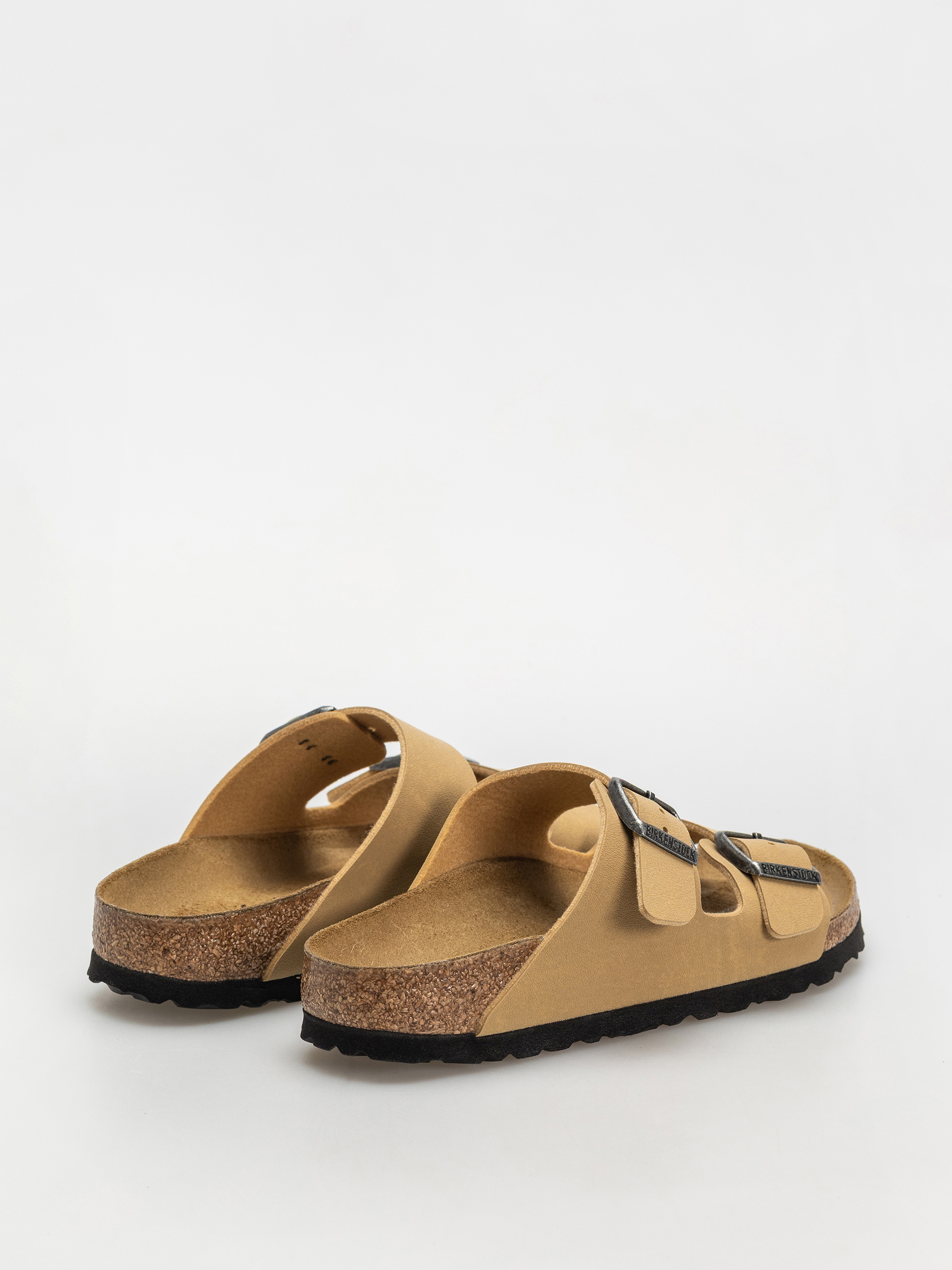 Șlapi Birkenstock Arizona Birkibuc Narrow Wmn (latte cream)