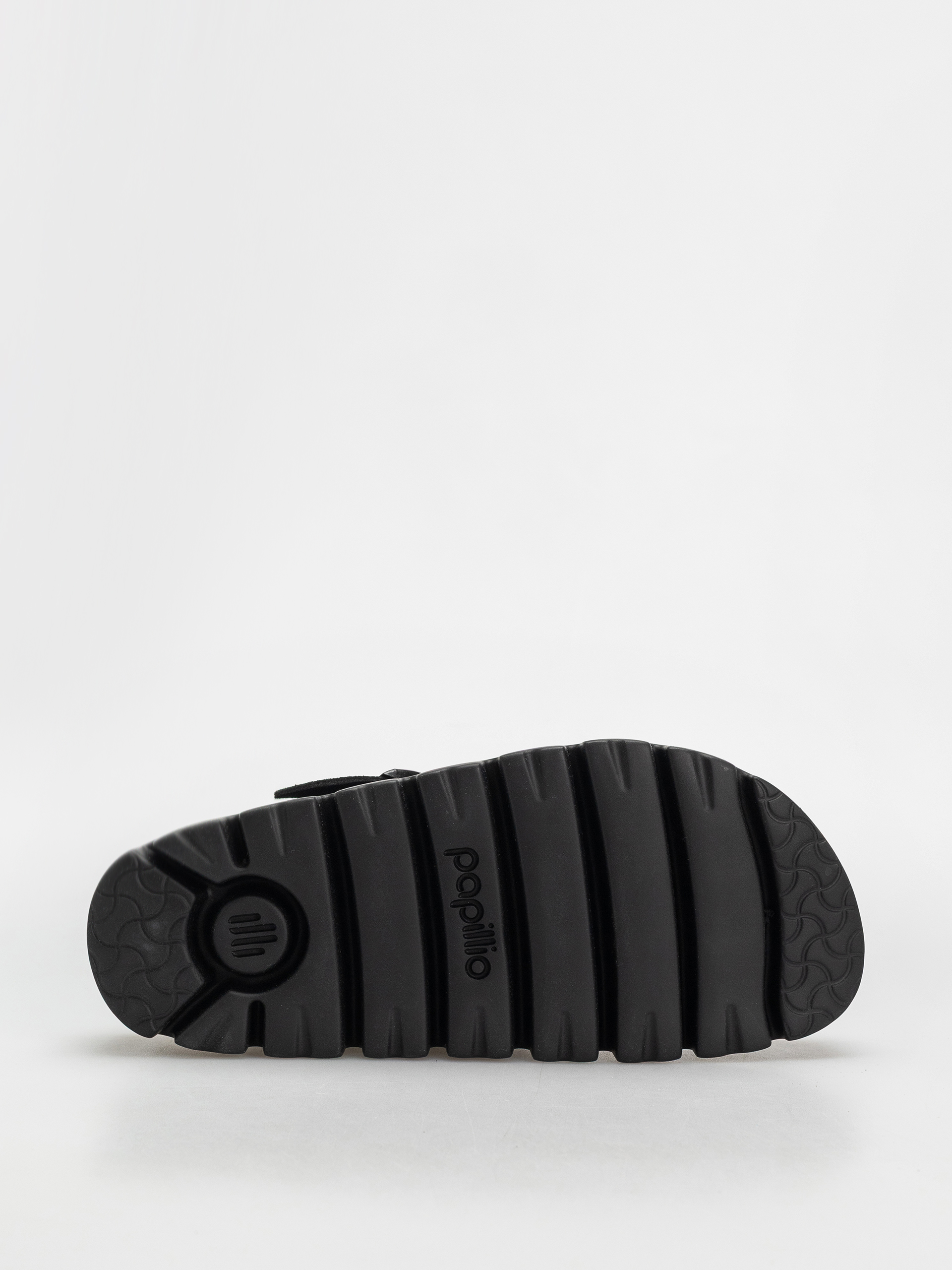 Șlapi Birkenstock Boston Chunky Suede Narrow Wmn (black/black)