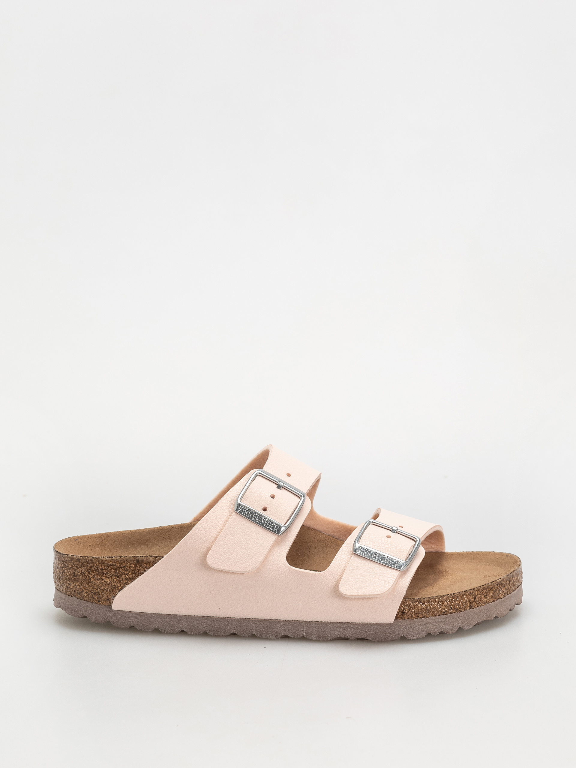 Șlapi Birkenstock Arizona Birko Flor Nubuck Narrow Wmn (light rose)