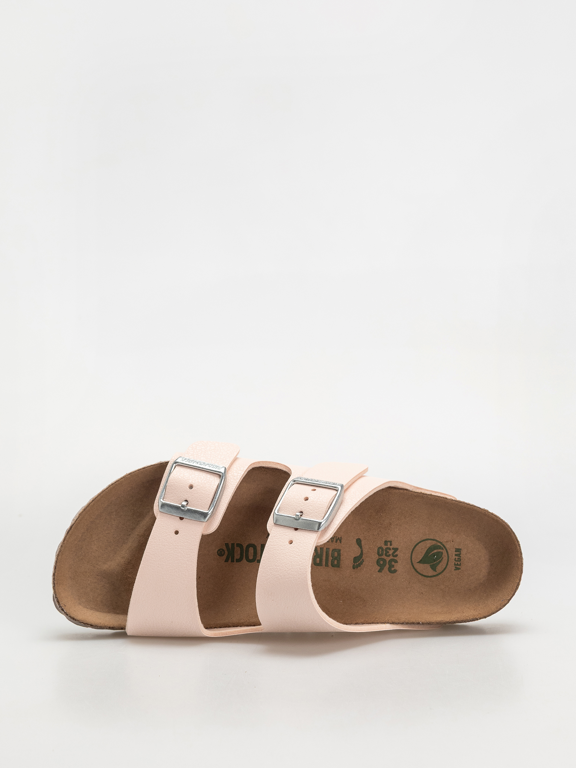 Șlapi Birkenstock Arizona Birko Flor Nubuck Narrow Wmn (light rose)