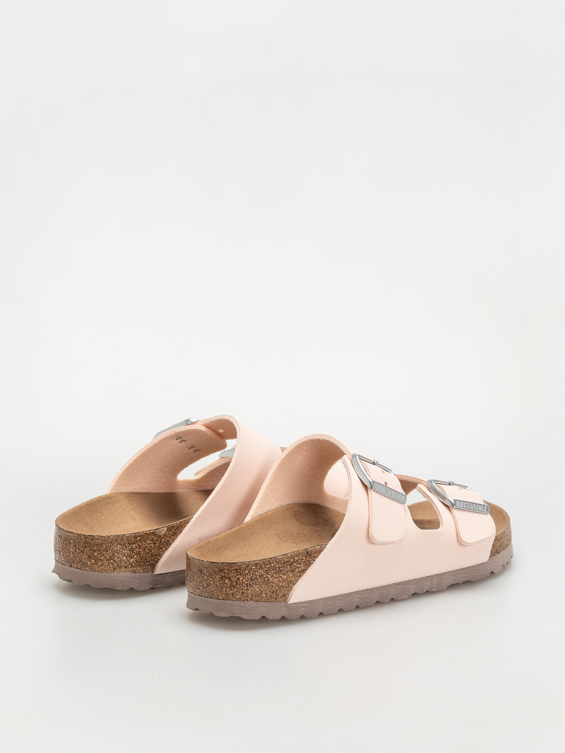 Șlapi Birkenstock Arizona Birko Flor Nubuck Narrow Wmn (light rose)