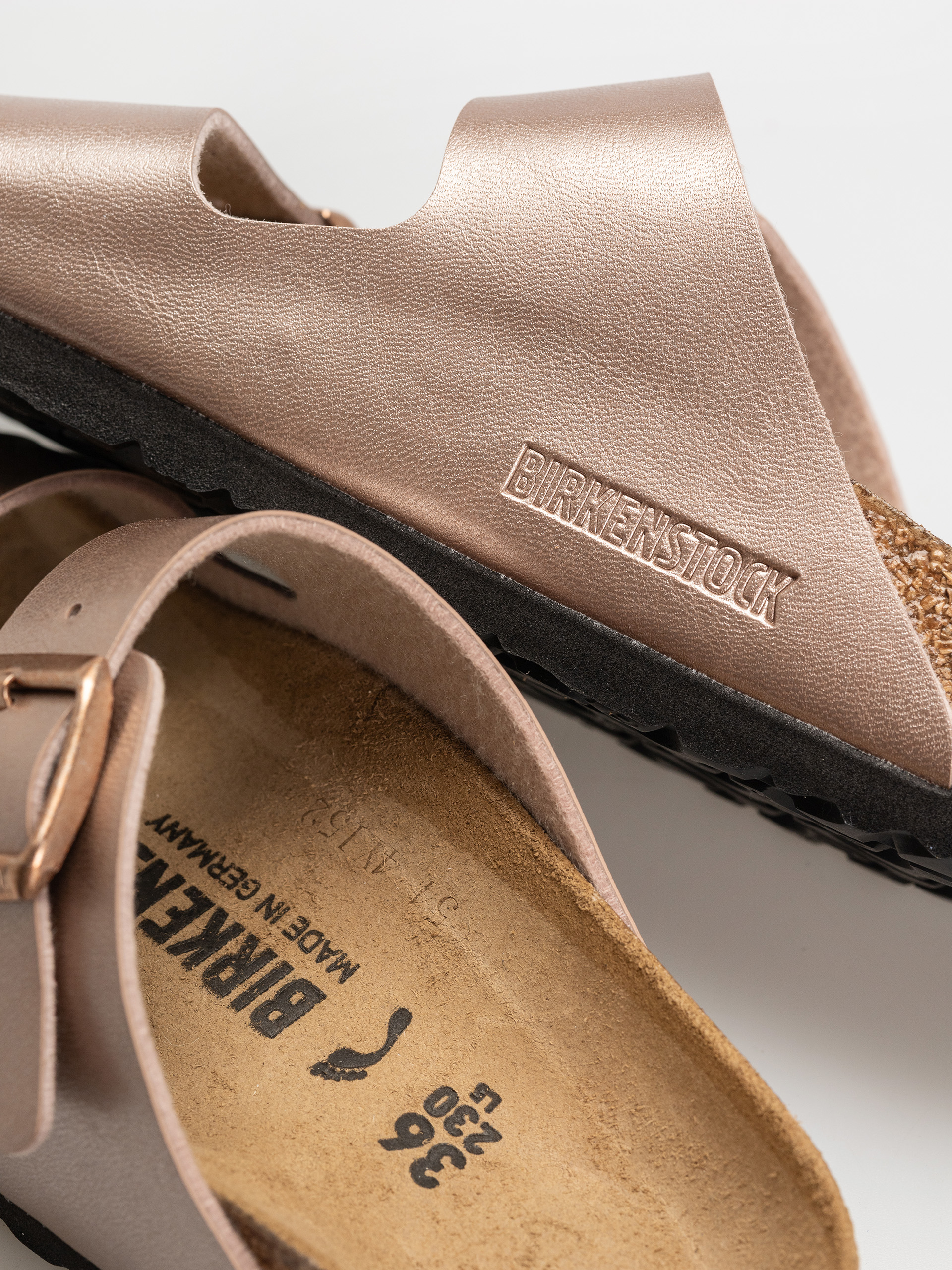 Șlapi Birkenstock Arizona Birko Flor Narrow Wmn (copper)