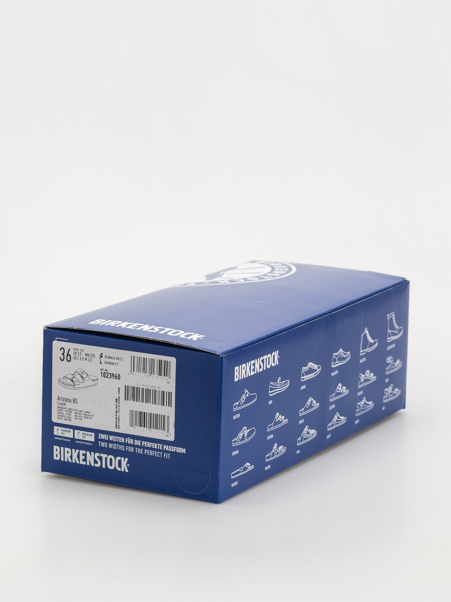 Șlapi Birkenstock Arizona Birko Flor Narrow Wmn (copper)