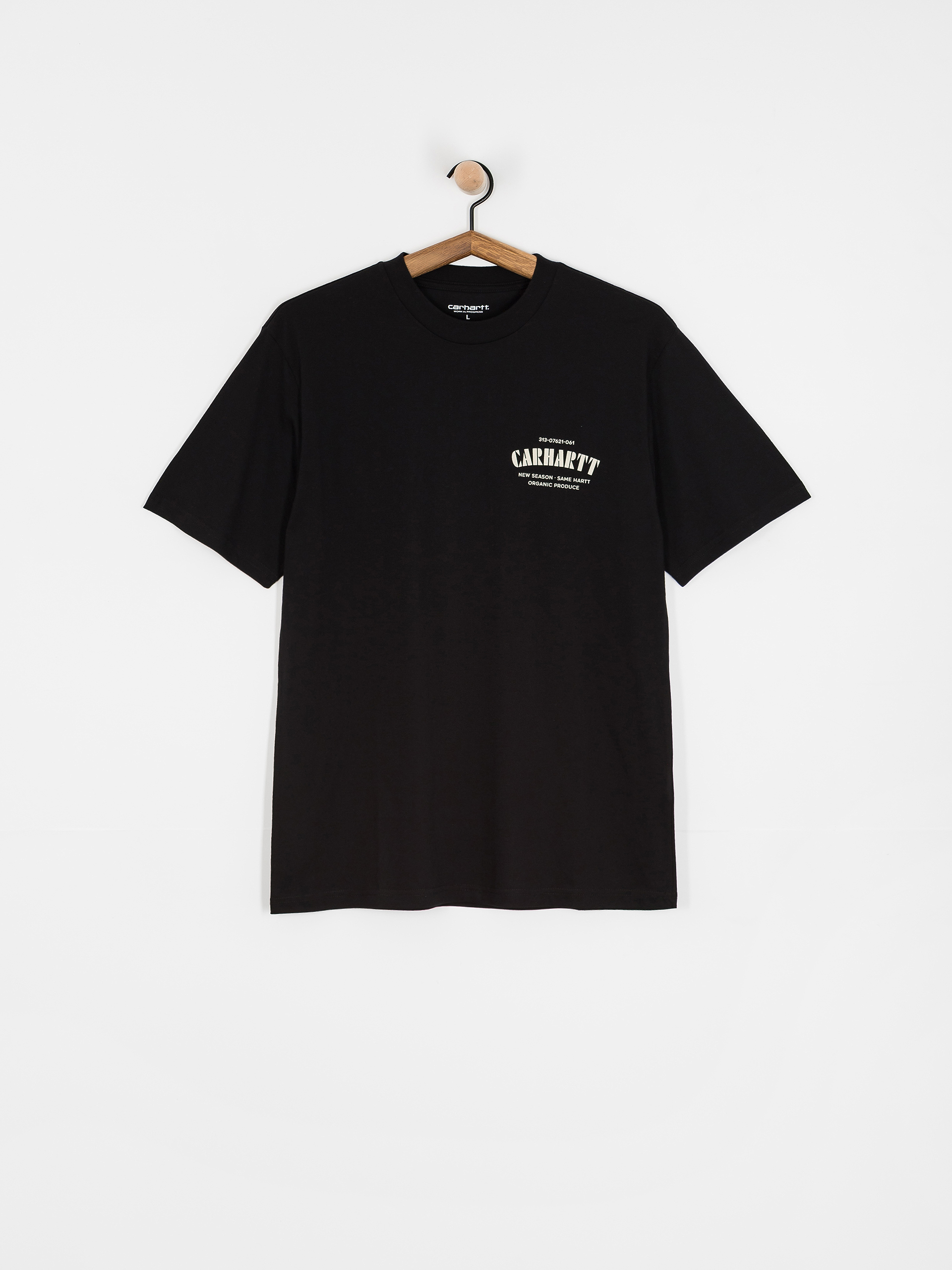 Tricou Carhartt WIP Catalogue C Logo (black)