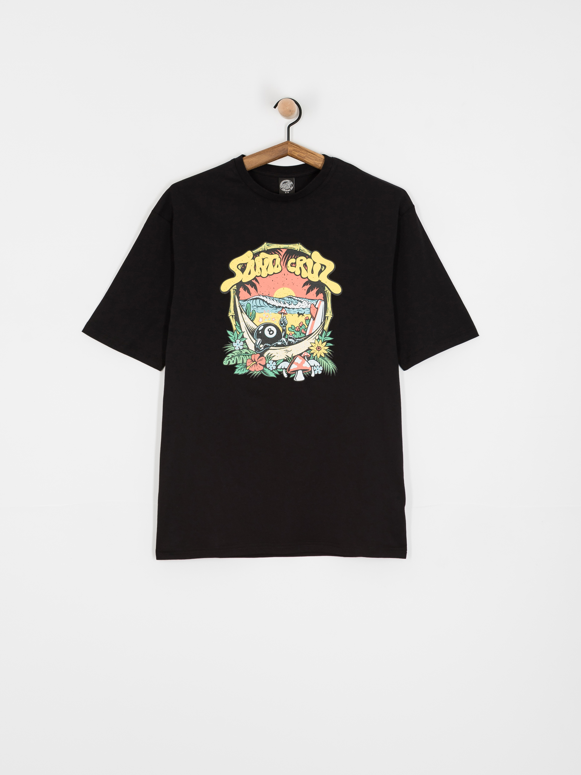 Tricou Santa Cruz Winkowski 8Baller Trip Front Wmn (black)