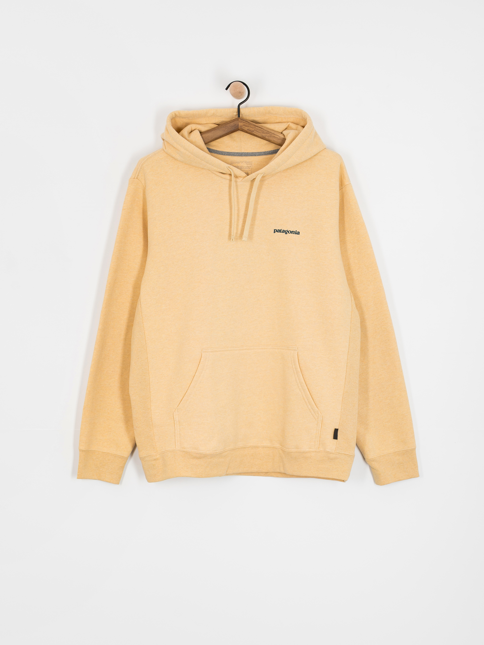 Hanorac cu glugă Patagonia Boardshort Logo Uprisal HD (beeswax tan)