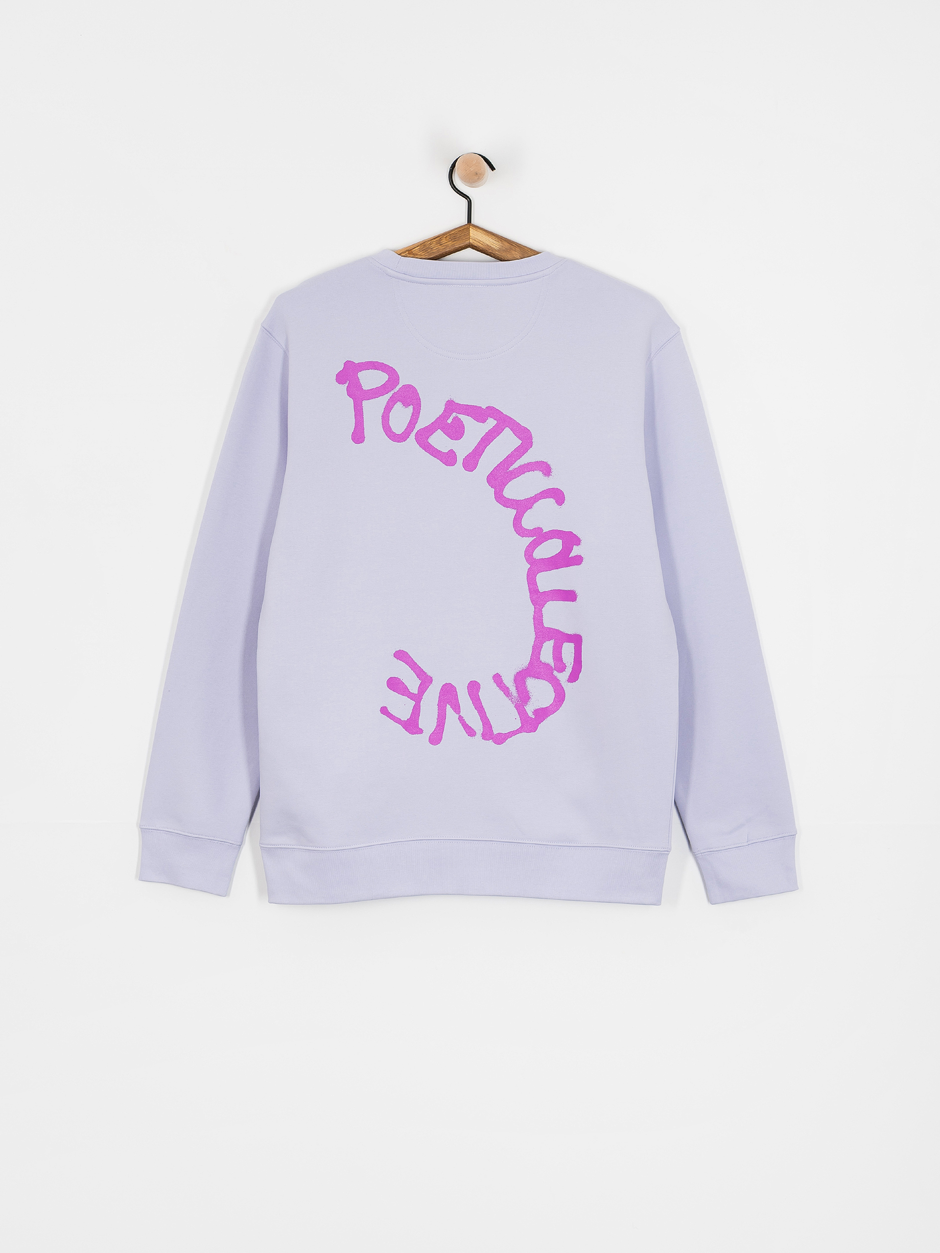 Hanorac Poetic Collective Spray Text (purple)