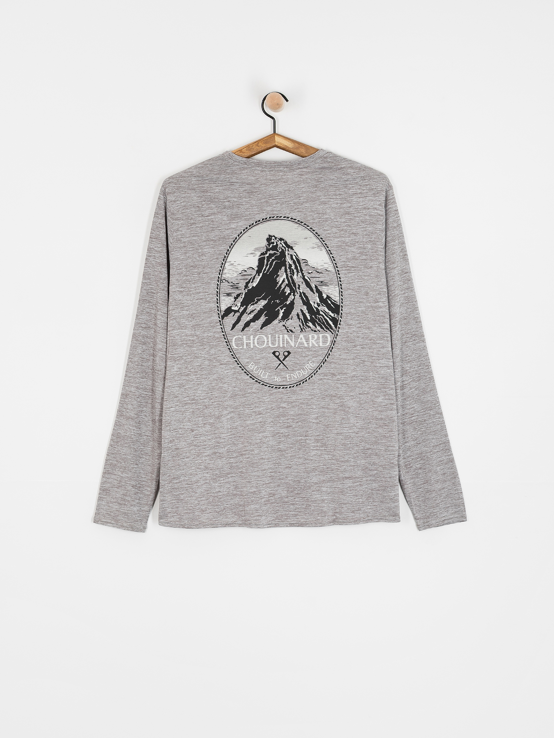 Longsleeve Patagonia Cap Cool Daily Graphic (chouinard crest/feather grey)