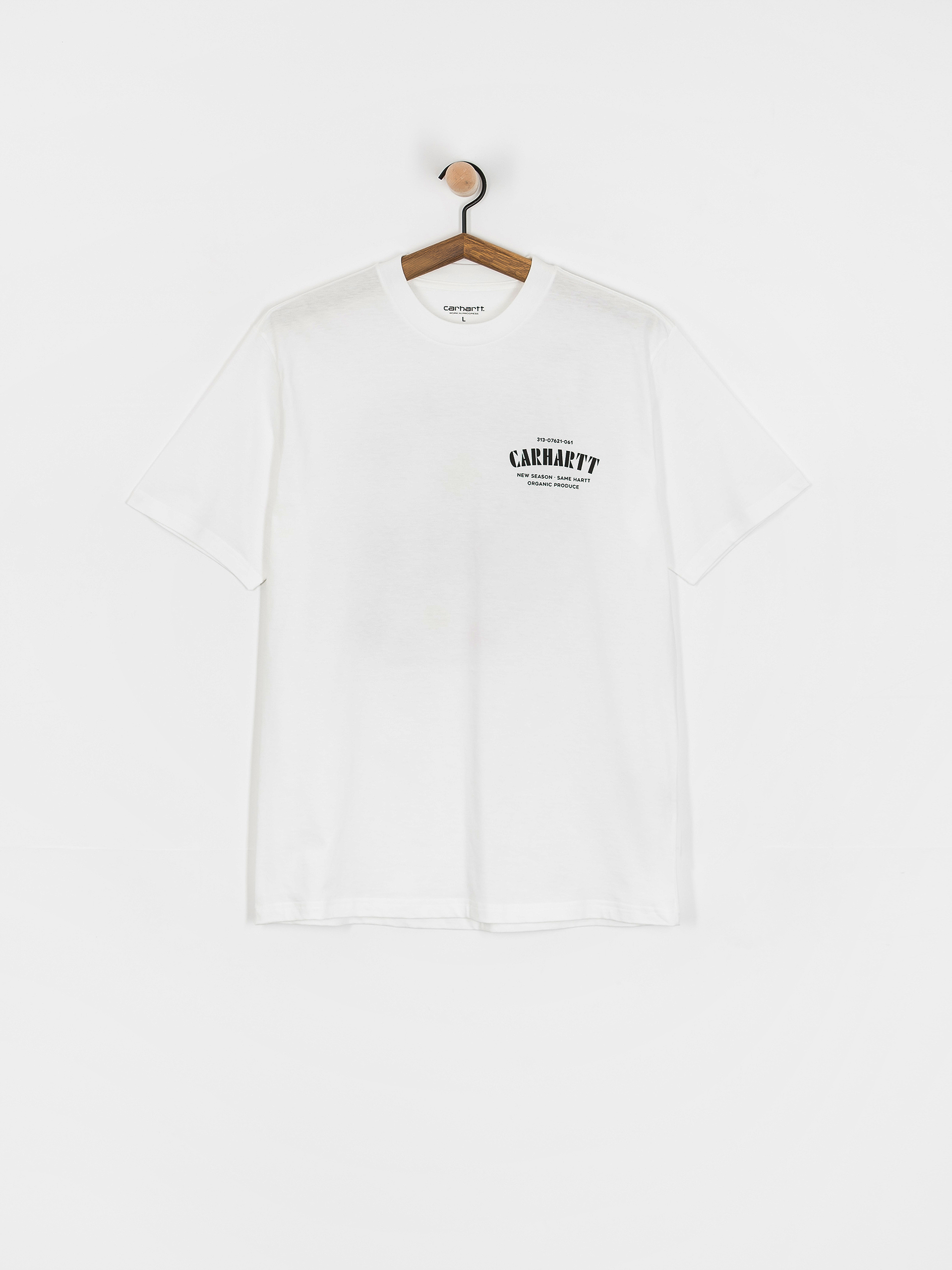 Tricou Carhartt WIP Catalogue C Logo (white)