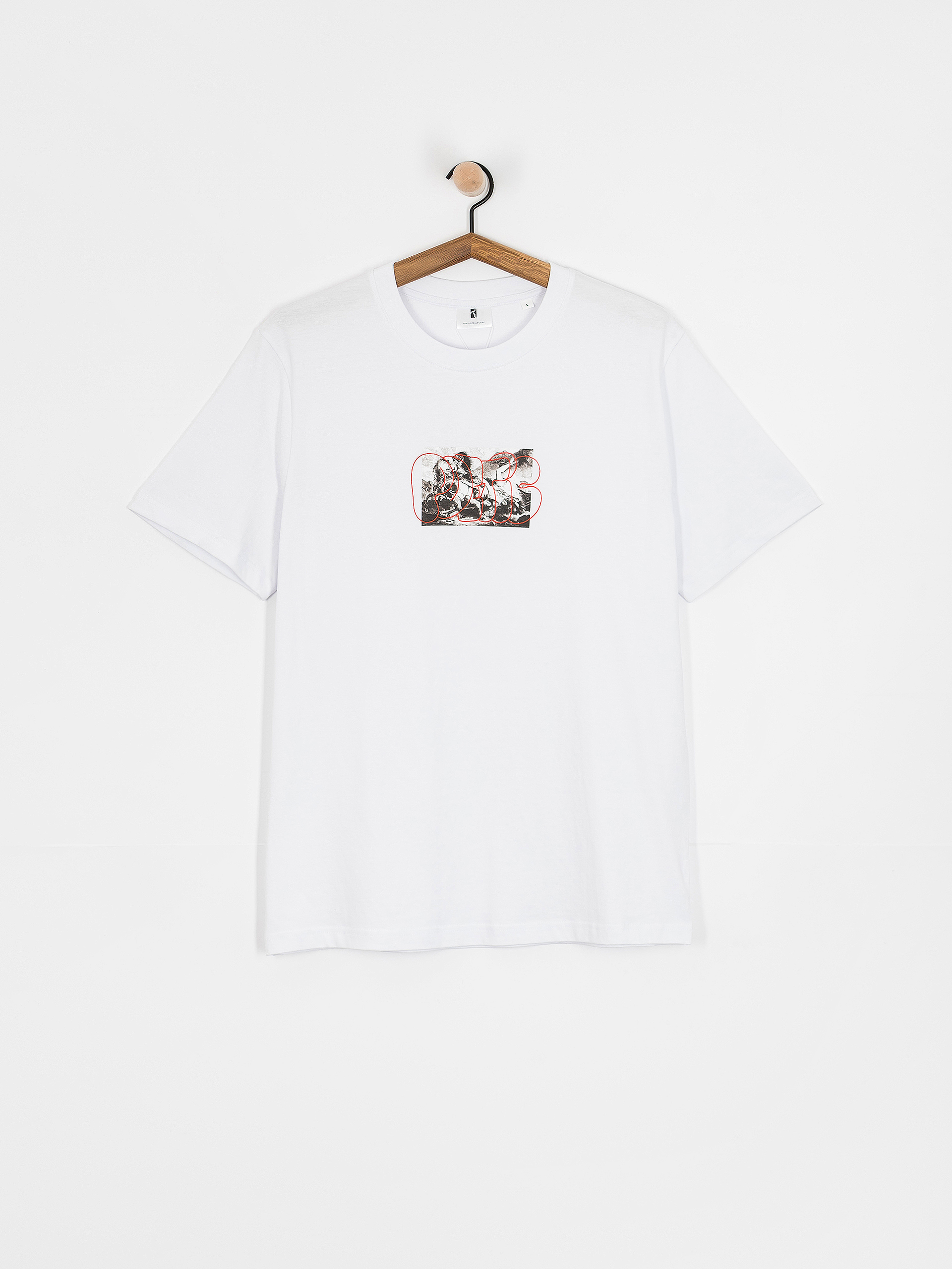 Tricou Poetic Collective Horses (white)