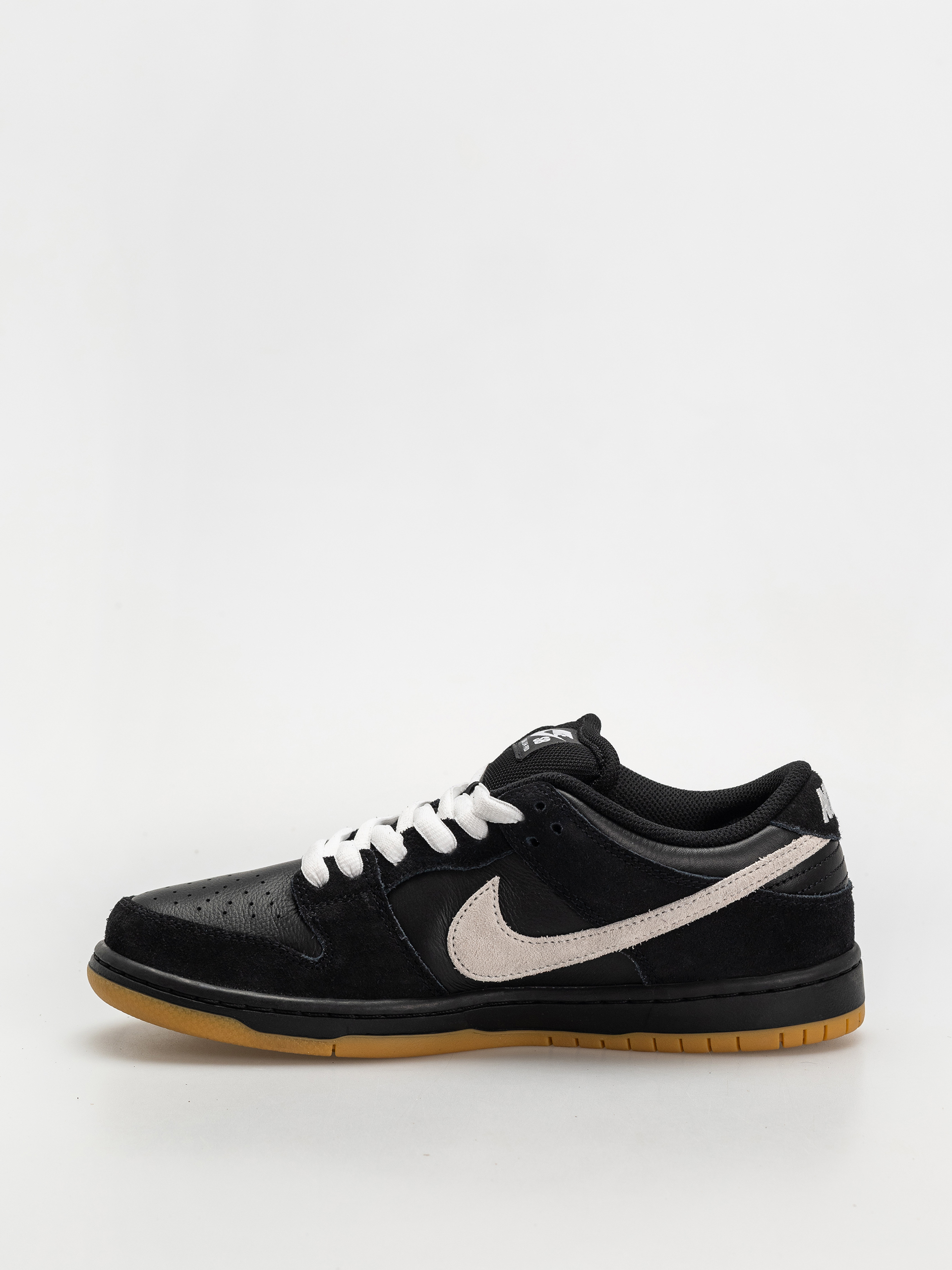 Pantofi Nike SB Dunk Low Pro (black/white black gum light brown)