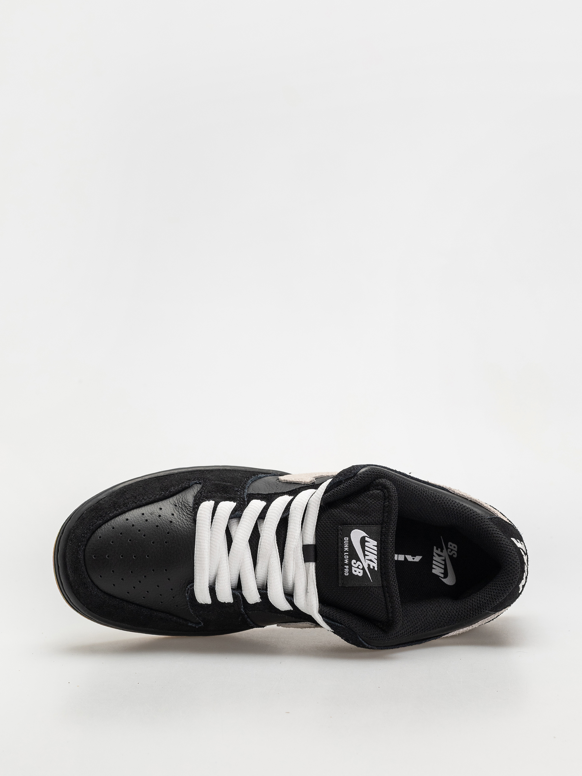 Pantofi Nike SB Dunk Low Pro (black/white black gum light brown)