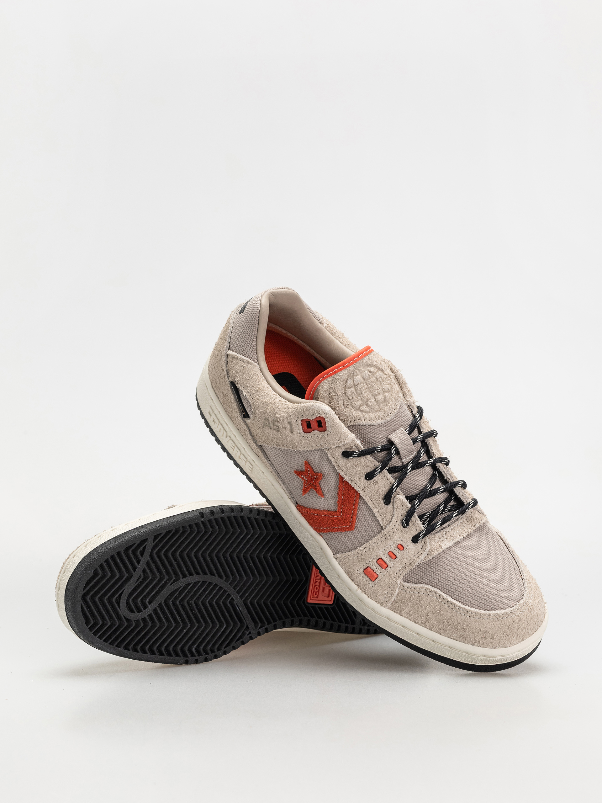 Pantofi Converse As 1 Pro Ox (papyrus/black/vermillion red)