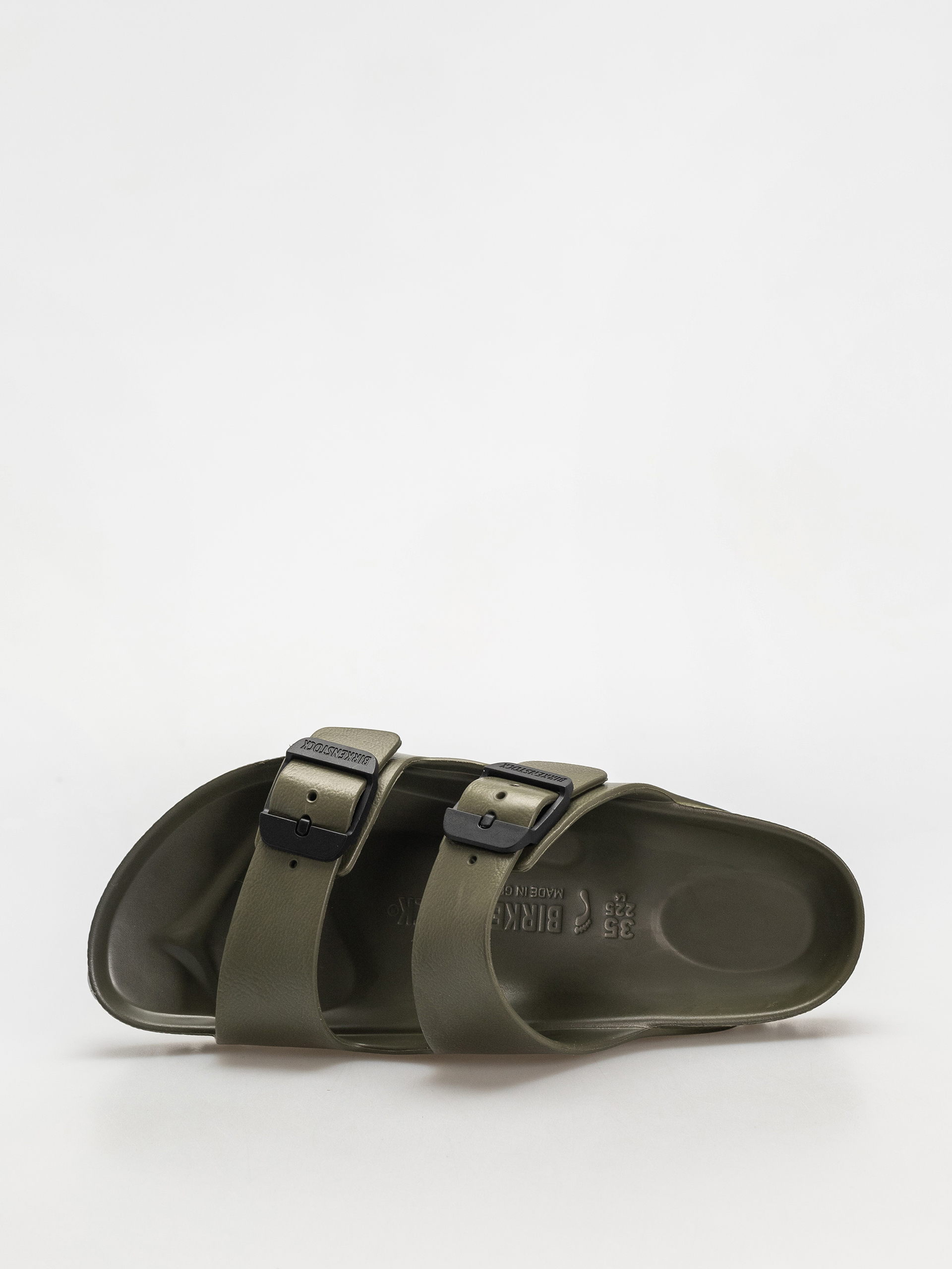 Șlapi Birkenstock Arizona Stealth Buckle EVA Narrow Wmn (khaki/black)