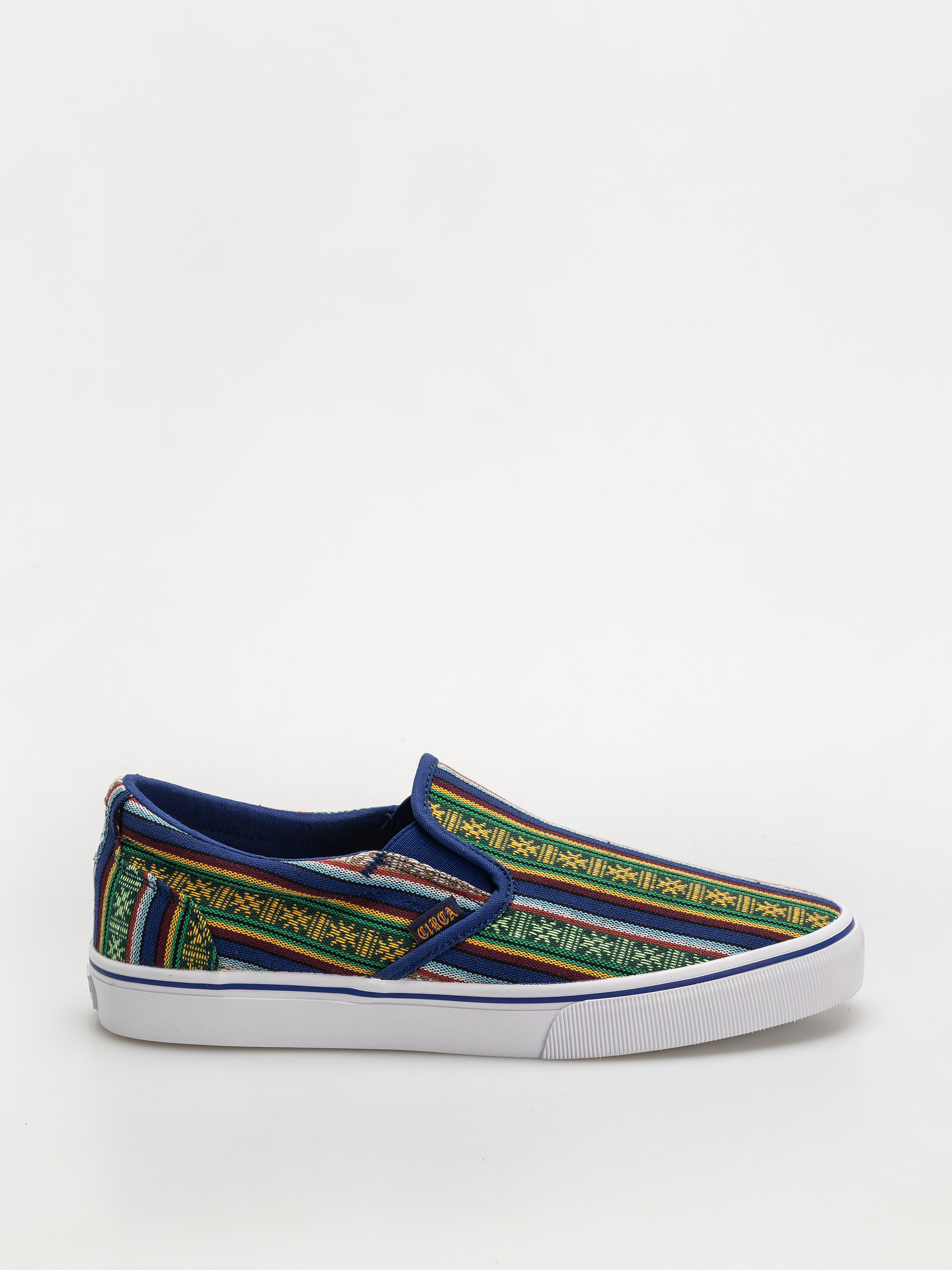 Pantofi Circa 50 Slips QQRQ (zapotec blue/white)