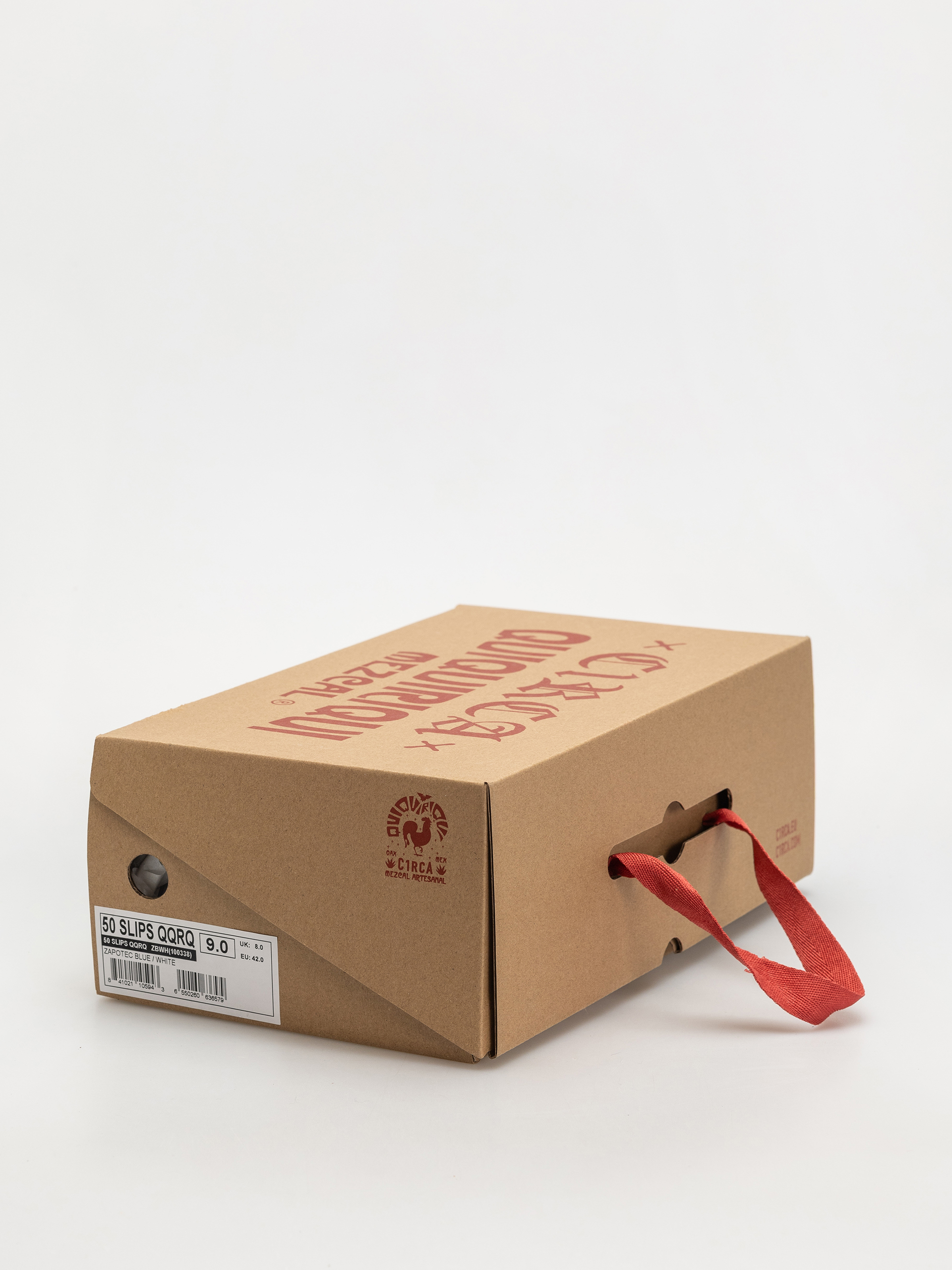 Pantofi Circa 50 Slips QQRQ (zapotec blue/white)