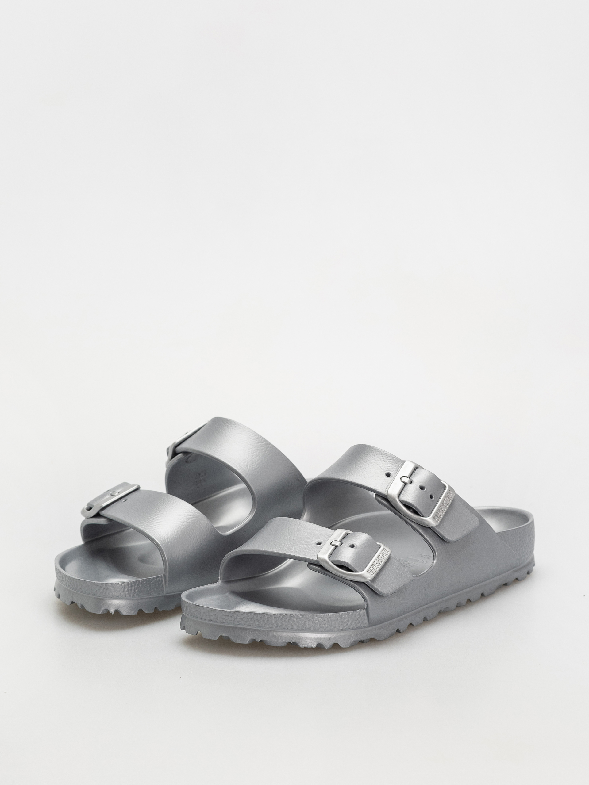 Șlapi Birkenstock Arizona EVA Narrow Wmn (metallic silver)