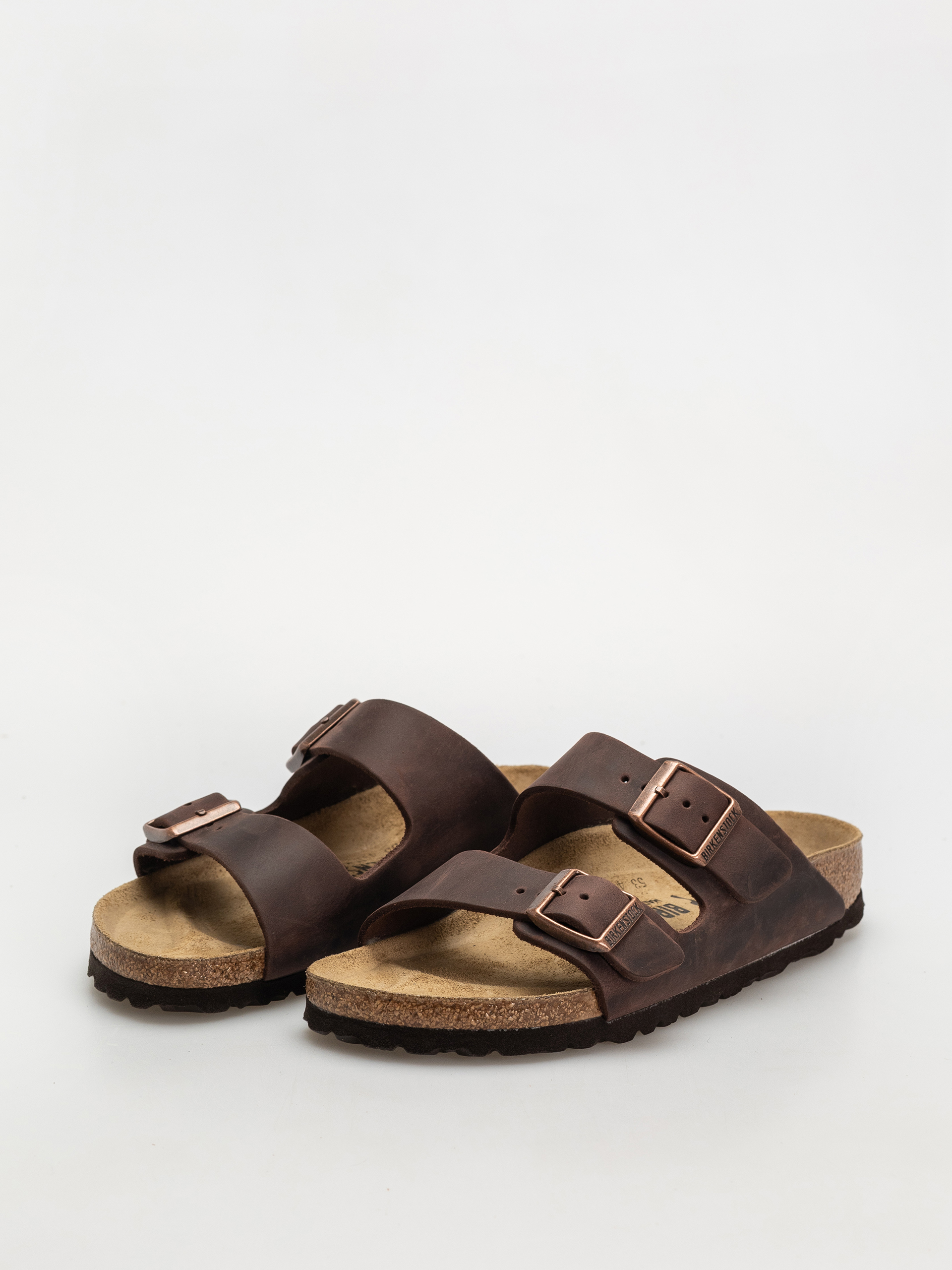 Șlapi Birkenstock Arizona Oiled Leather Narrow Wmn (habana)