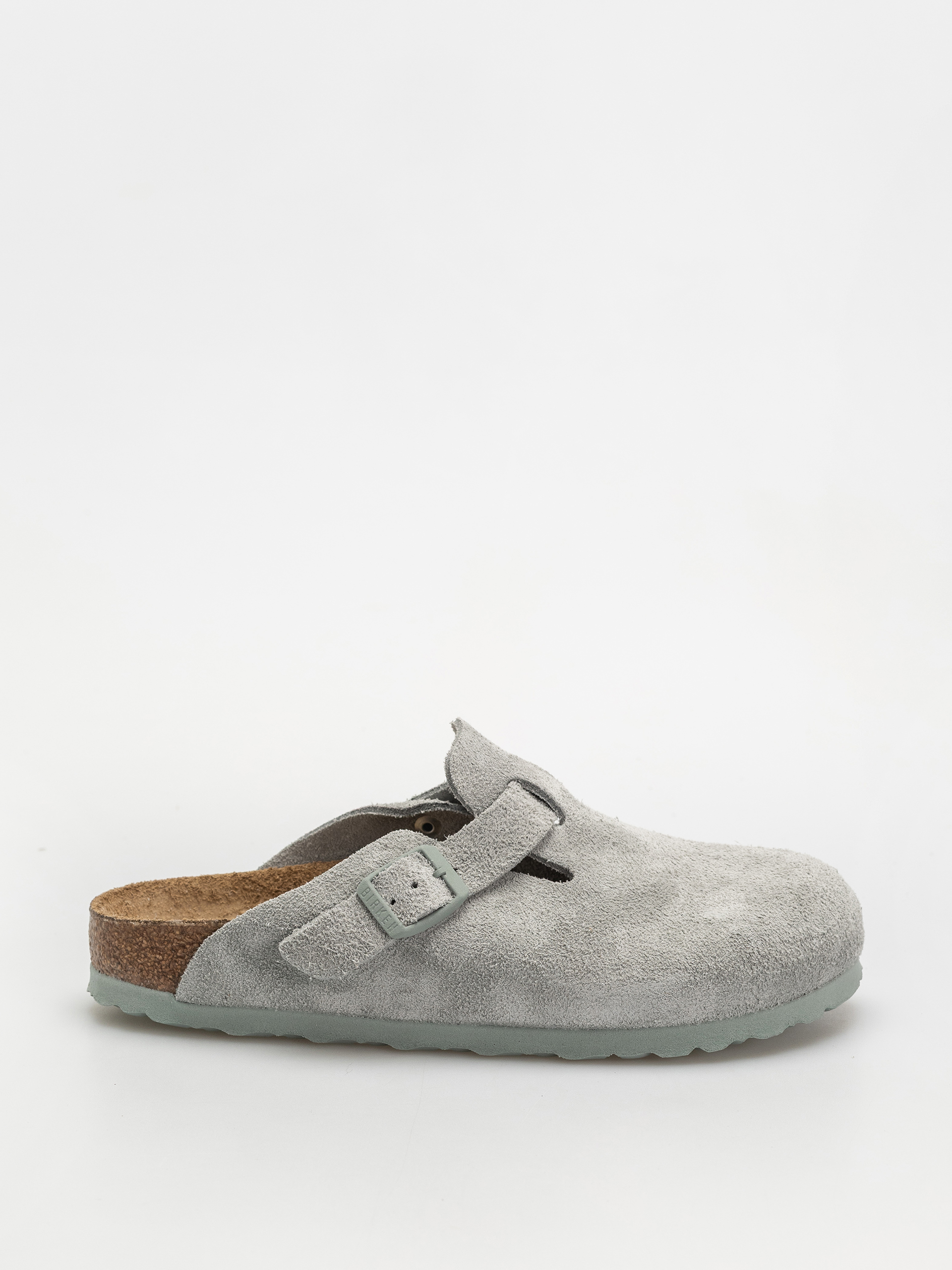 u0218lapi Birkenstock Boston Suede Leather Narrow Wmn (pure sage)