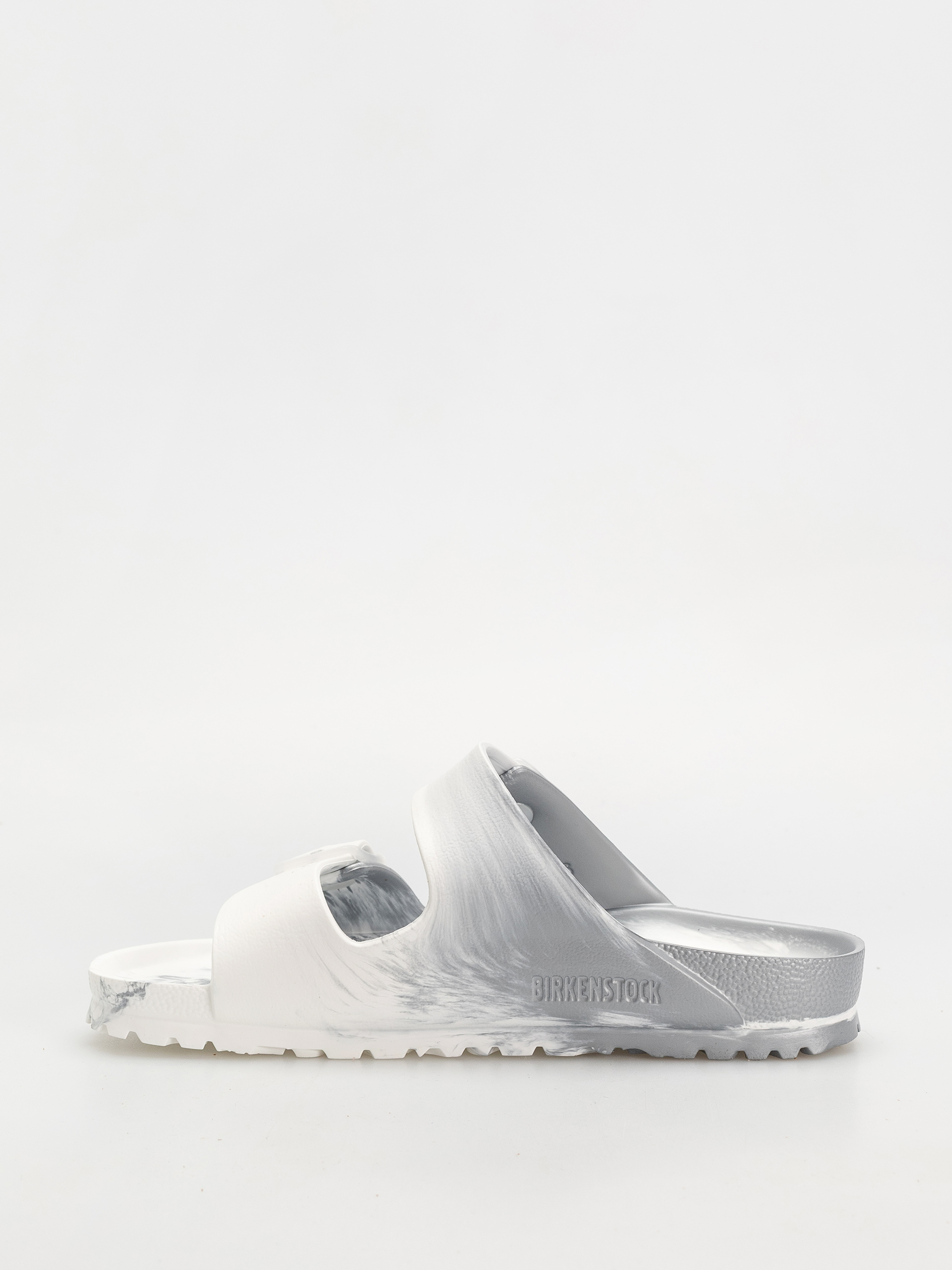 Șlapi Birkenstock Arizona EVA Narrow Wmn (metallic silver multi)