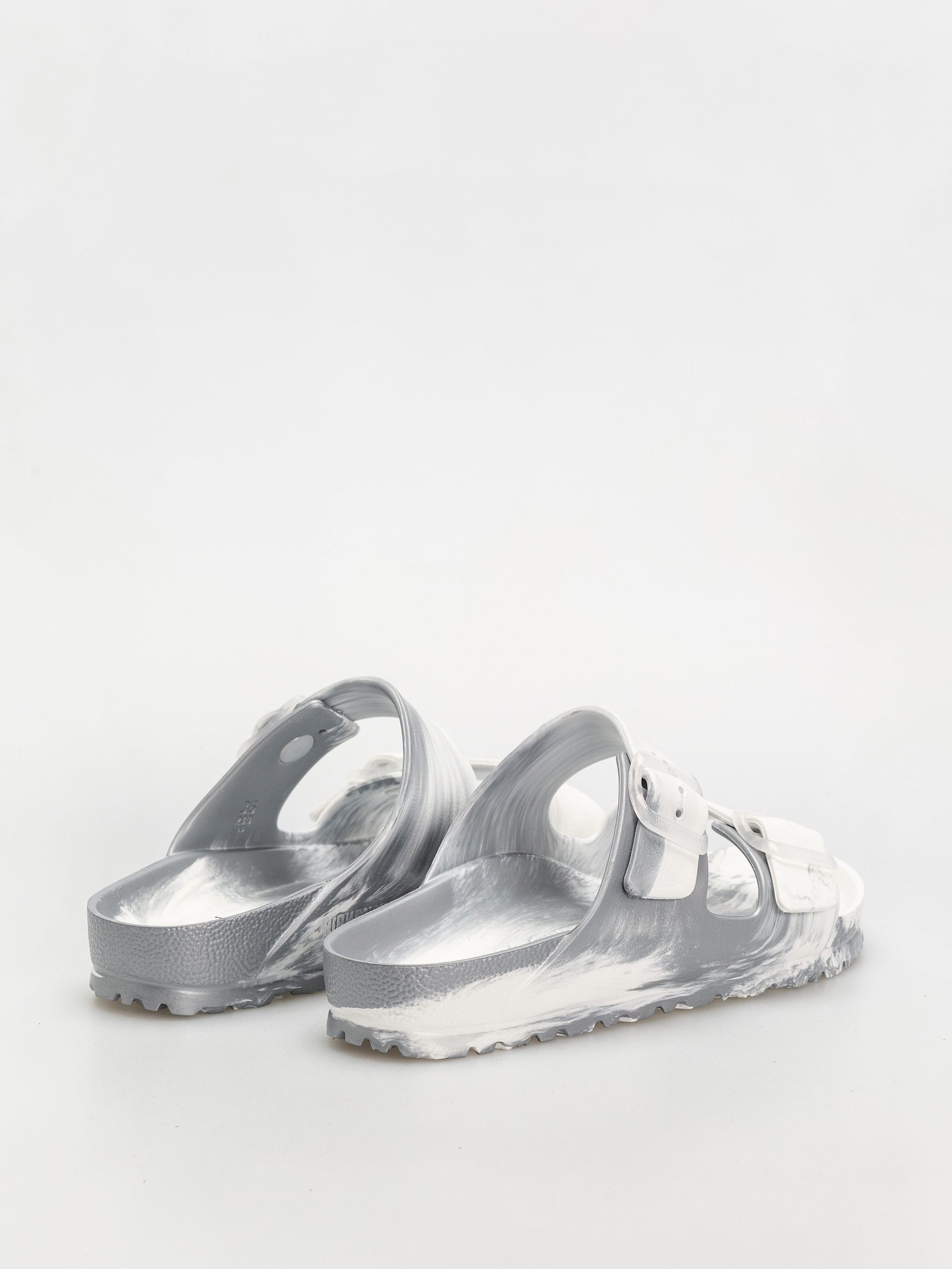 Șlapi Birkenstock Arizona EVA Narrow Wmn (metallic silver multi)